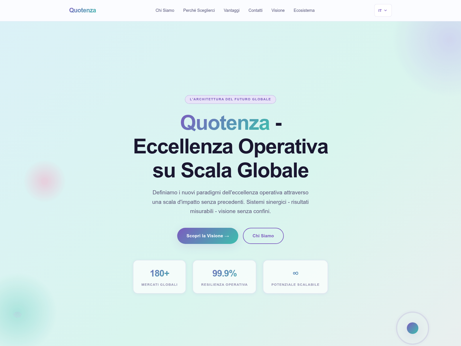 Captura de pantalla de quotenzatrade.com