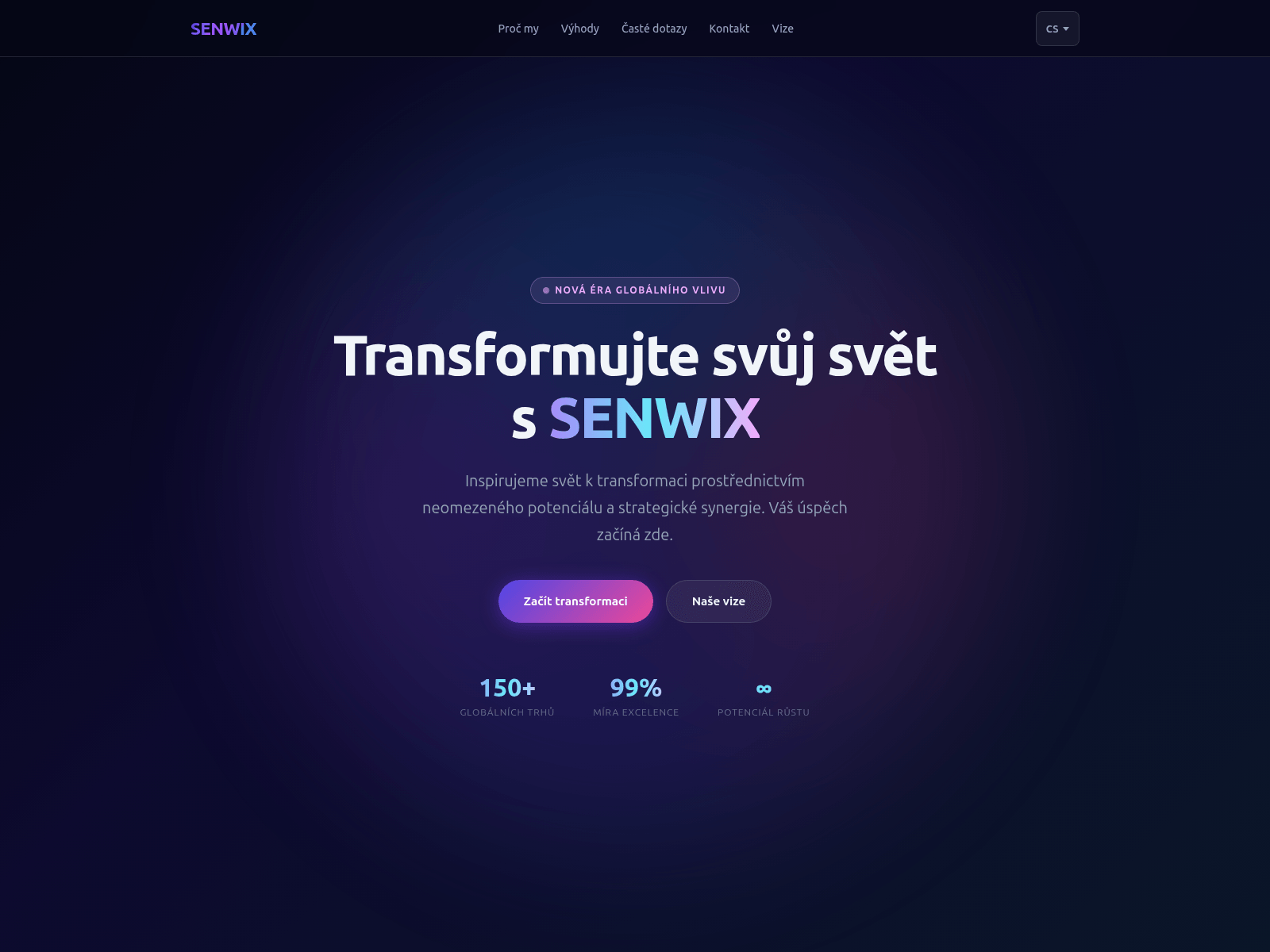 Captura de pantalla de senwixtrade.com