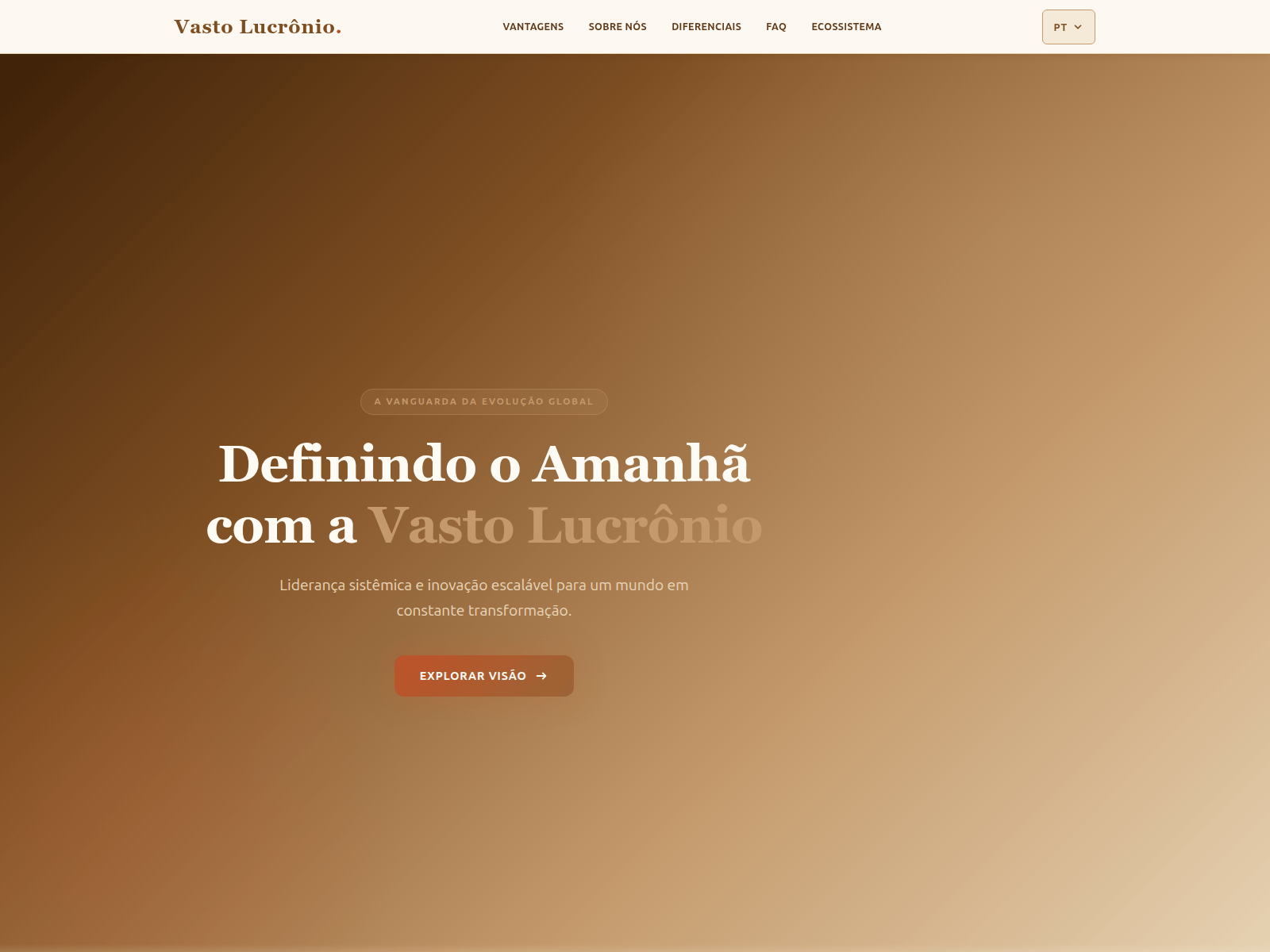 Captura de pantalla de vastolucronio.com