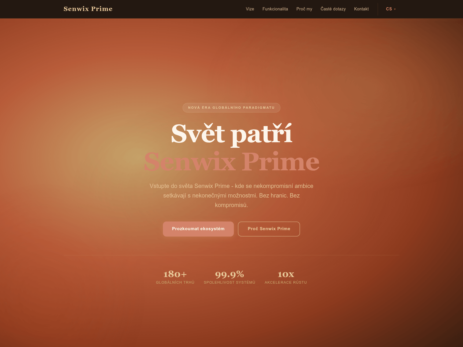 Captura de pantalla de senwixprimetrade.com