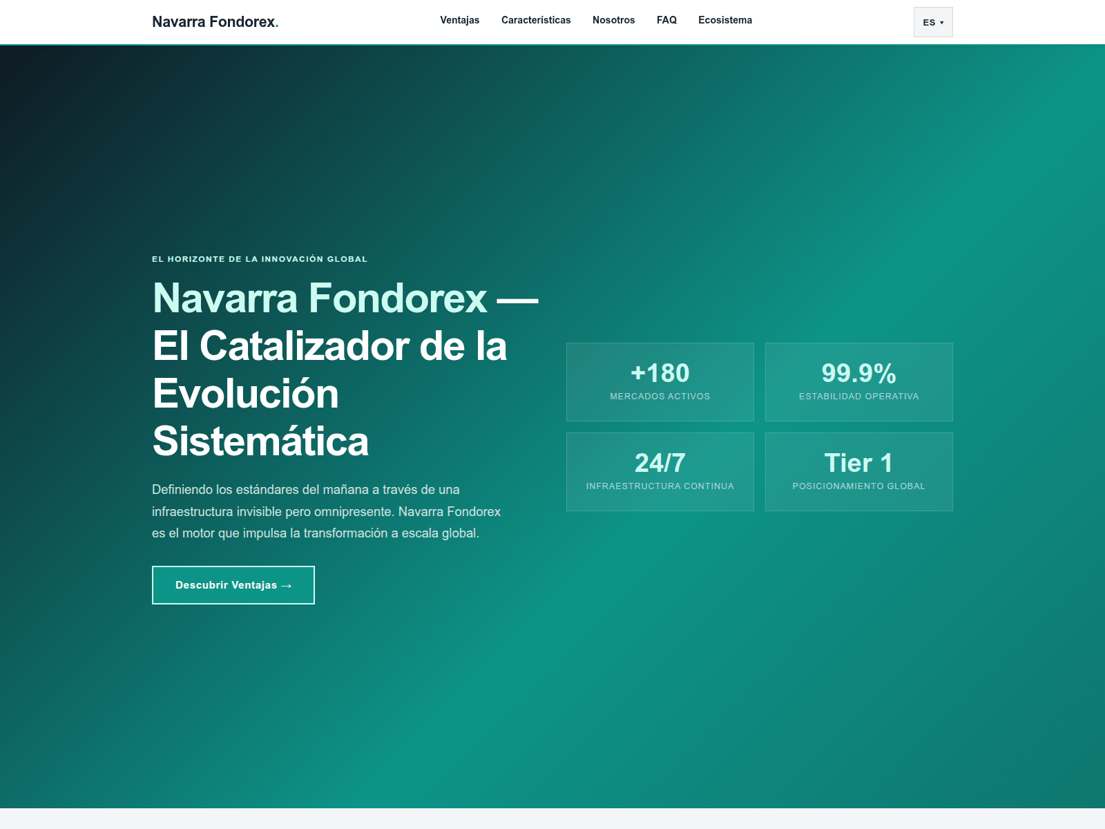Captura de pantalla de navarrafondorex.com