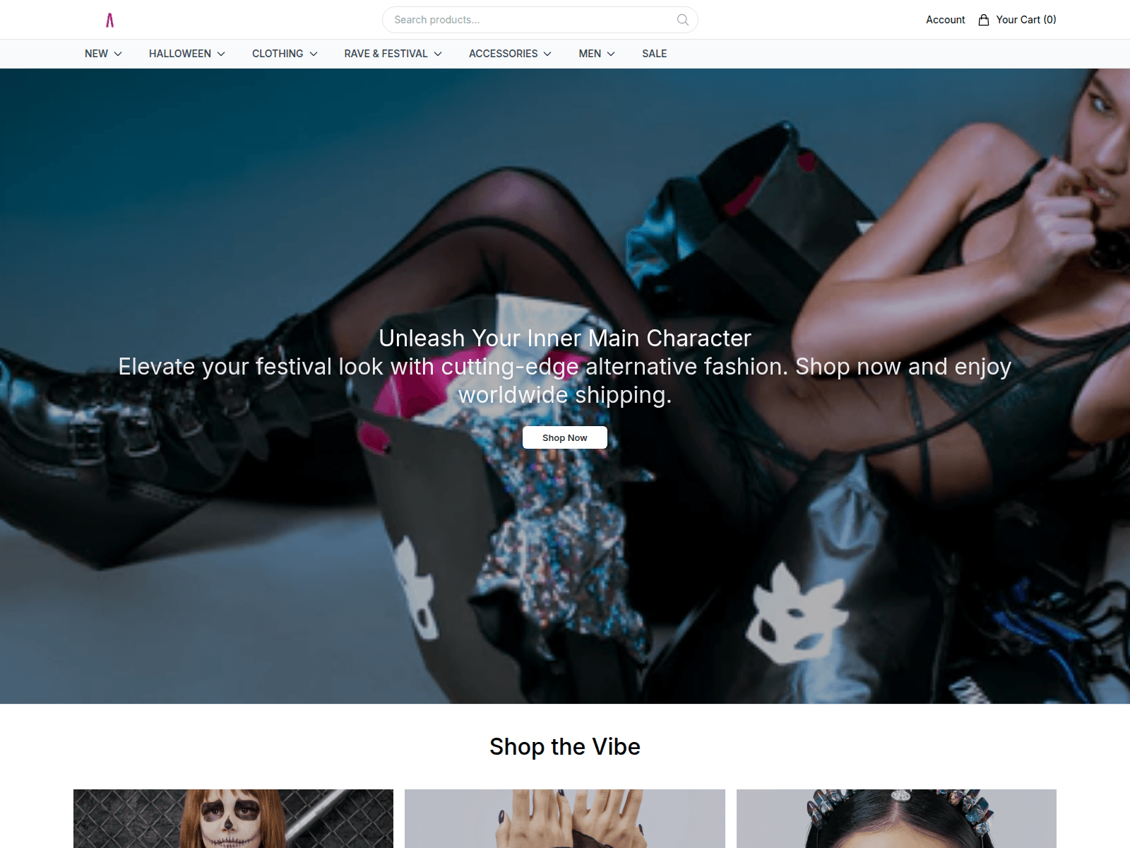 Captura de pantalla de badinkaofficial.shop