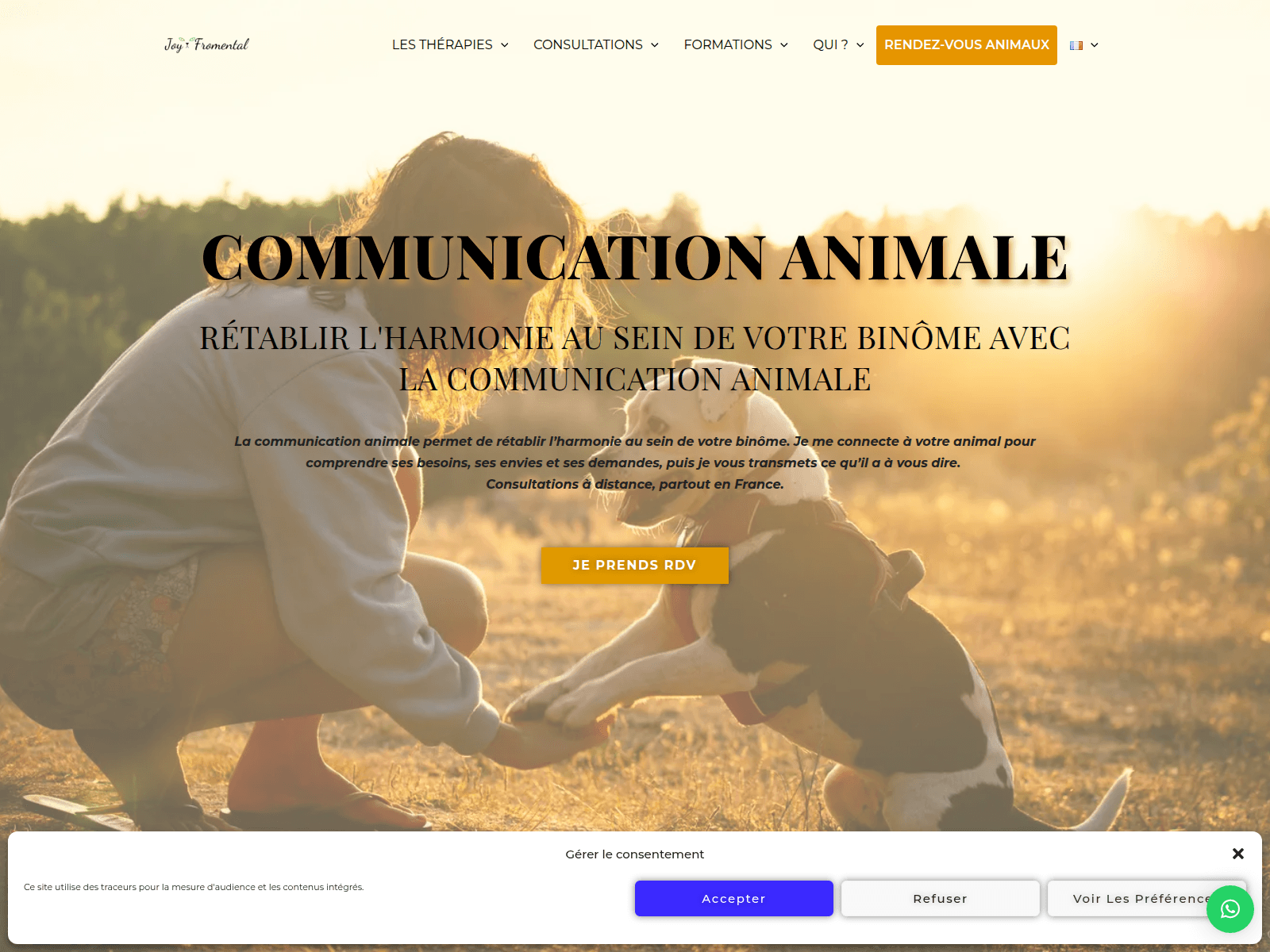 Screenshot of fromjoy.fr
