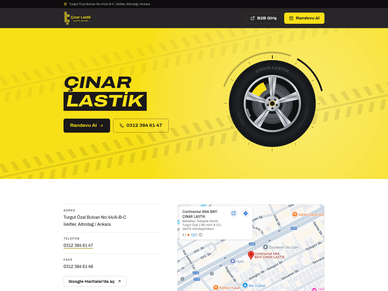 Screenshot of cinarlastik.com.tr