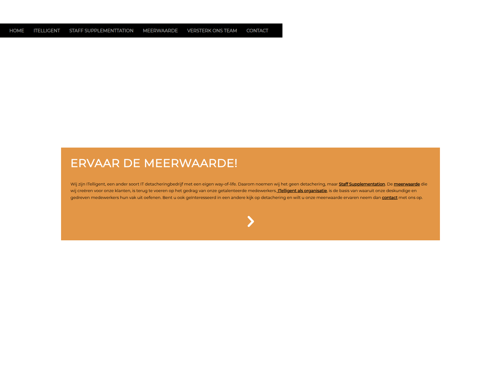 Screenshot of itelligent.nl