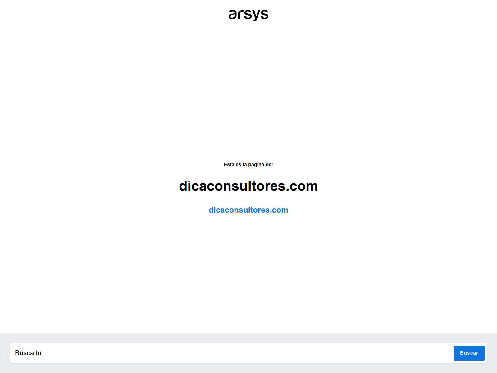 Screenshot of dicaconsultores.com