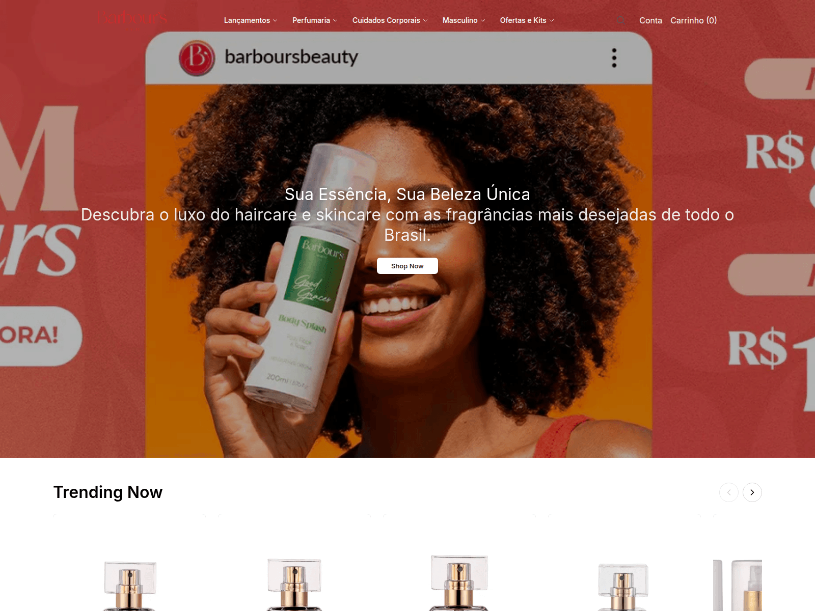 Captura de pantalla de barbist.shop