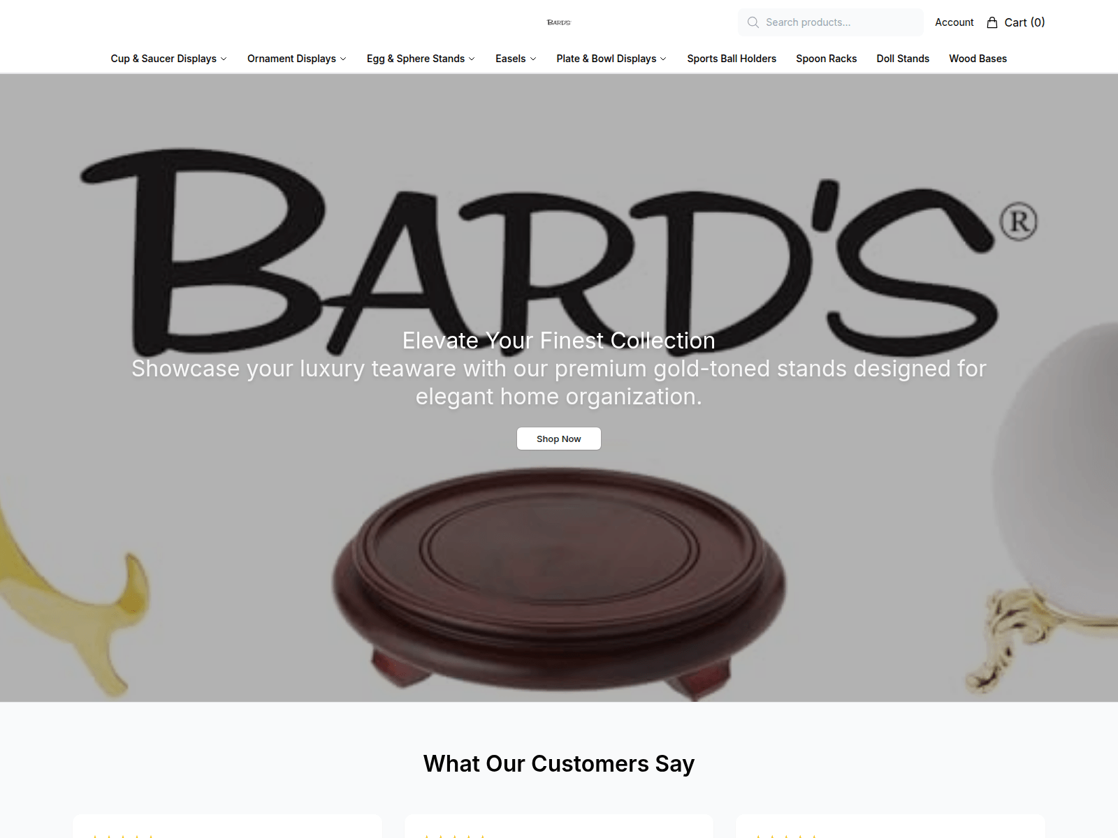 Captura de pantalla de bardsliving.shop