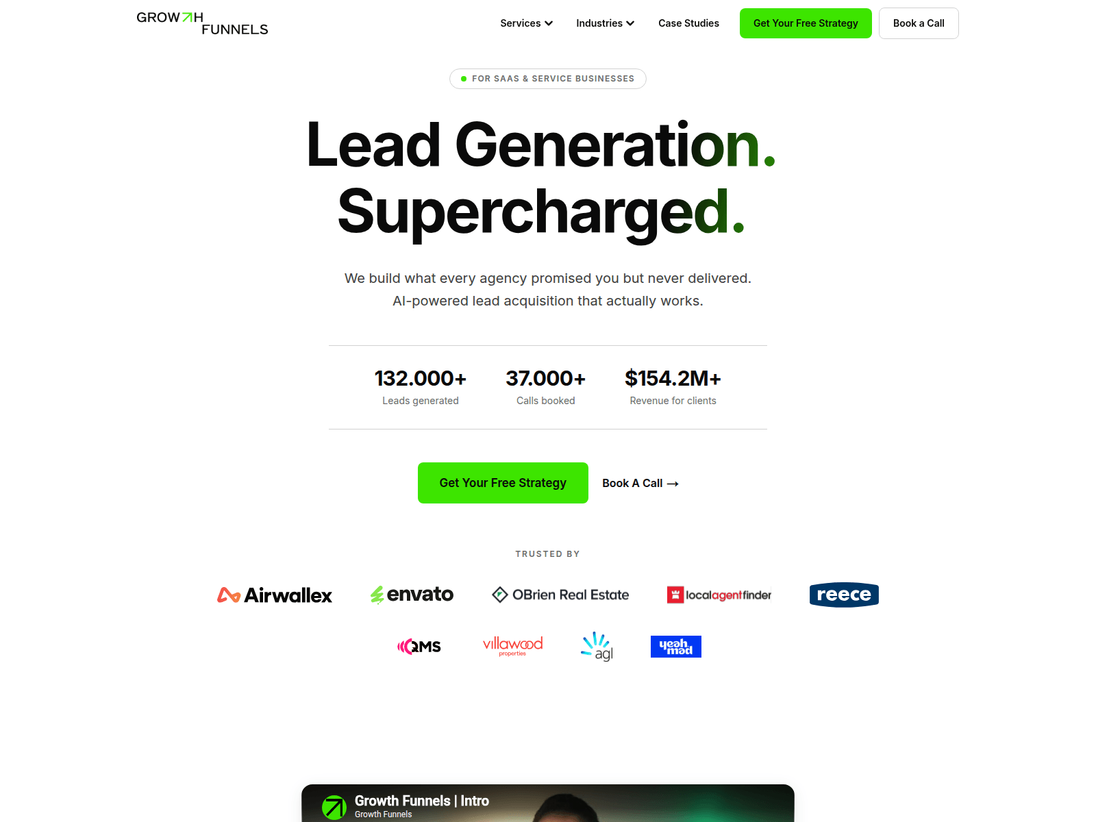 Screenshot of growthfunnels.com.au