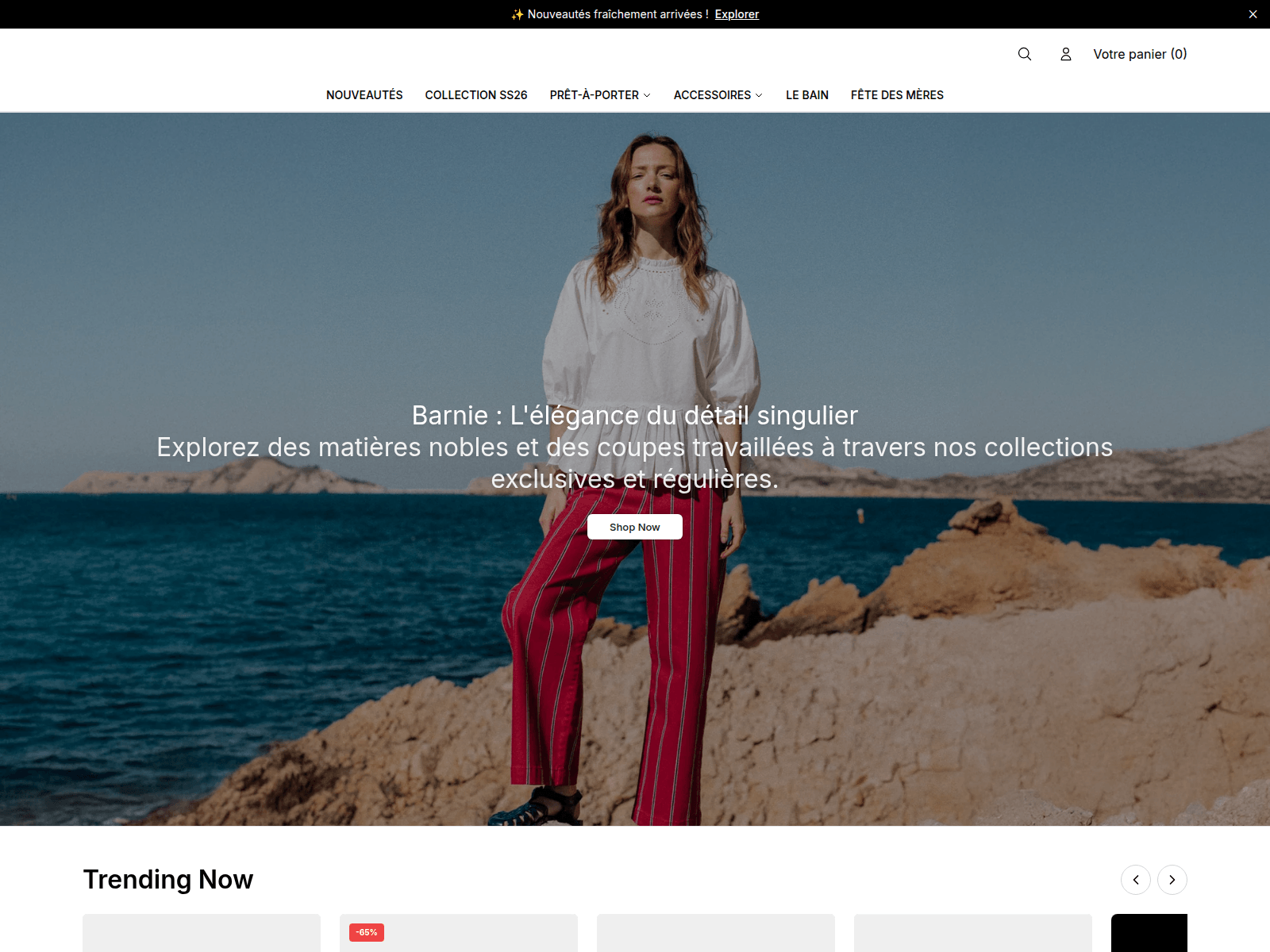 Captura de pantalla de barnieco.shop