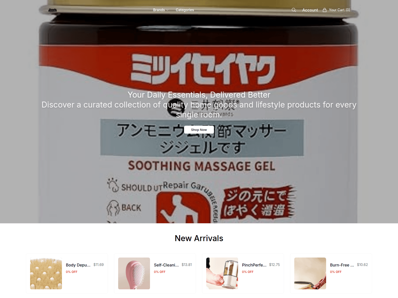 Captura de pantalla de basketvogue.shop