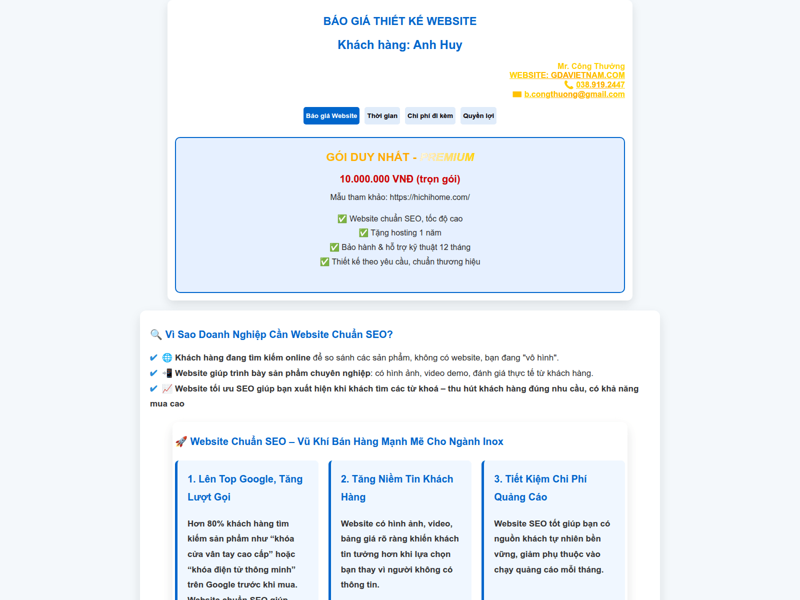 Screenshot of demo3.gdavietnam.com