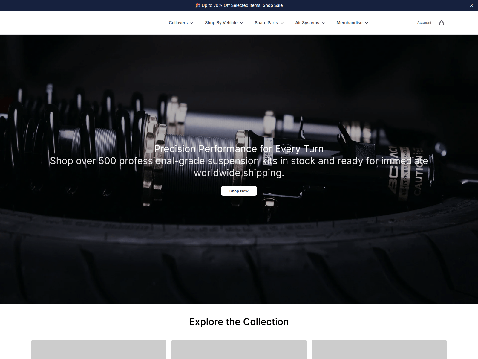 Captura de pantalla de bcrline.shop