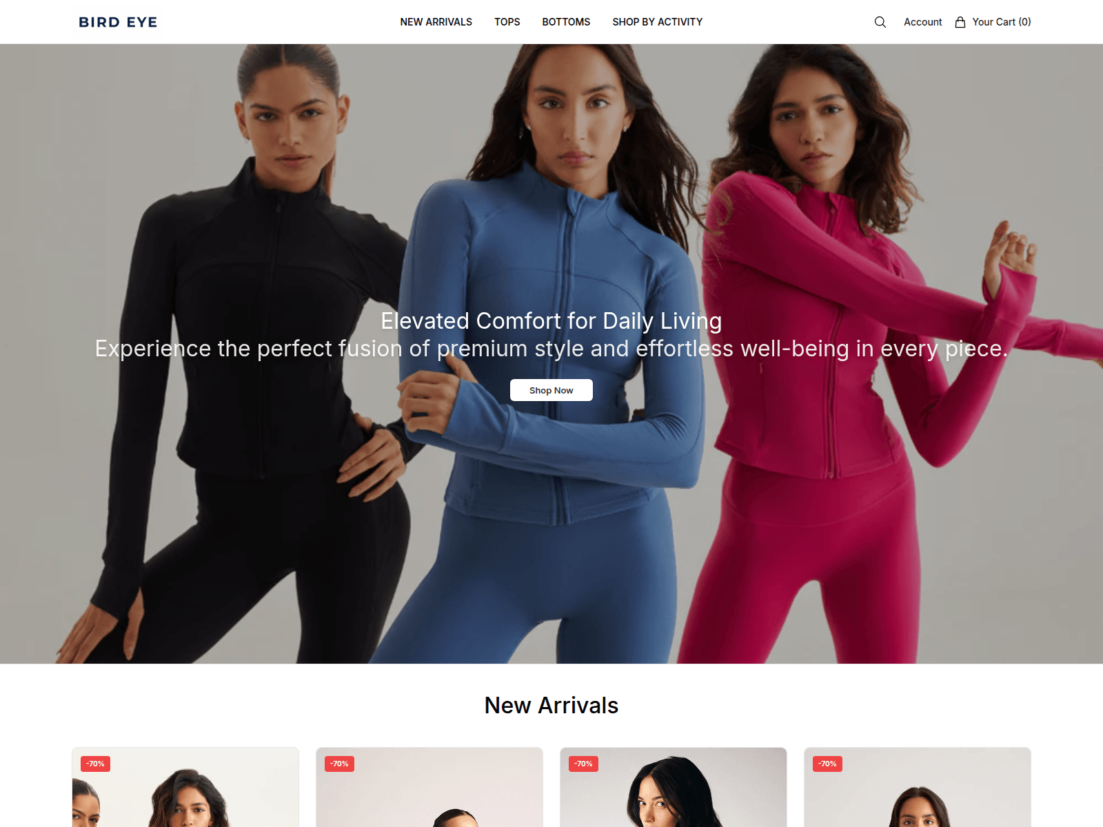 Captura de pantalla de beifashion.shop