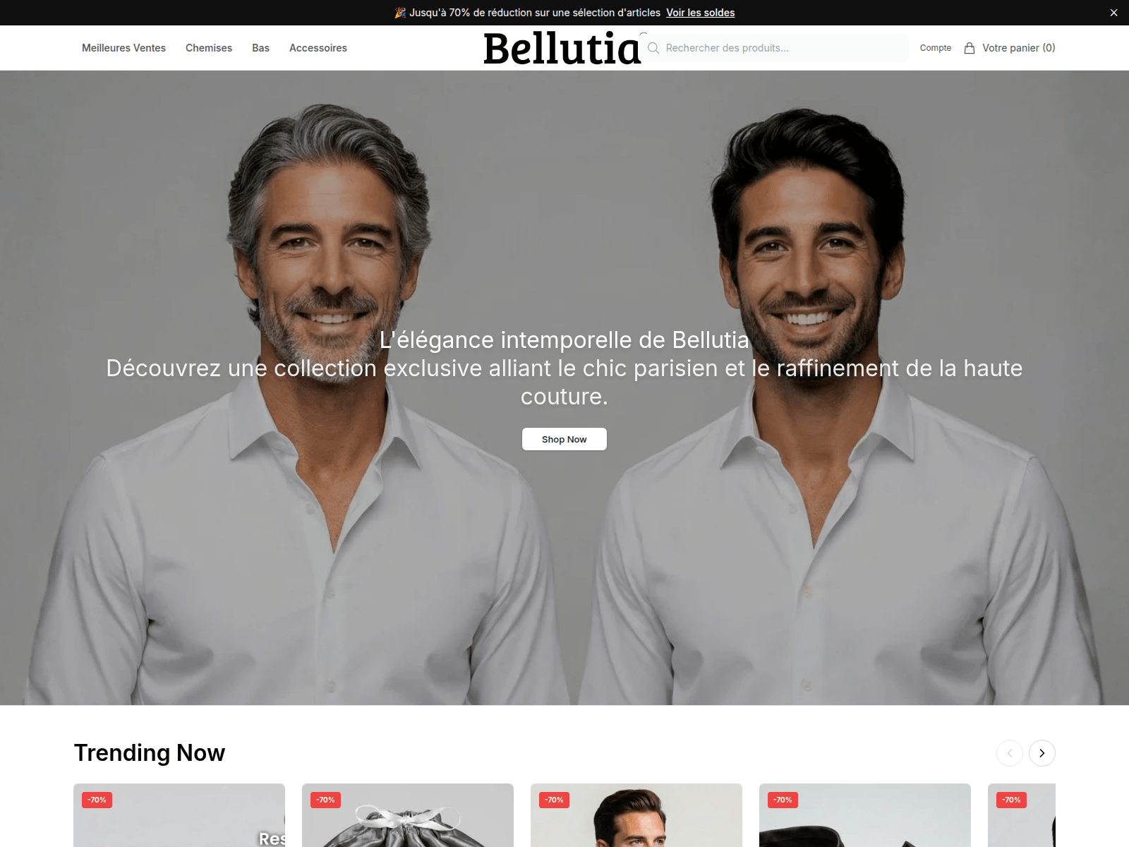 Captura de pantalla de bellafra.shop