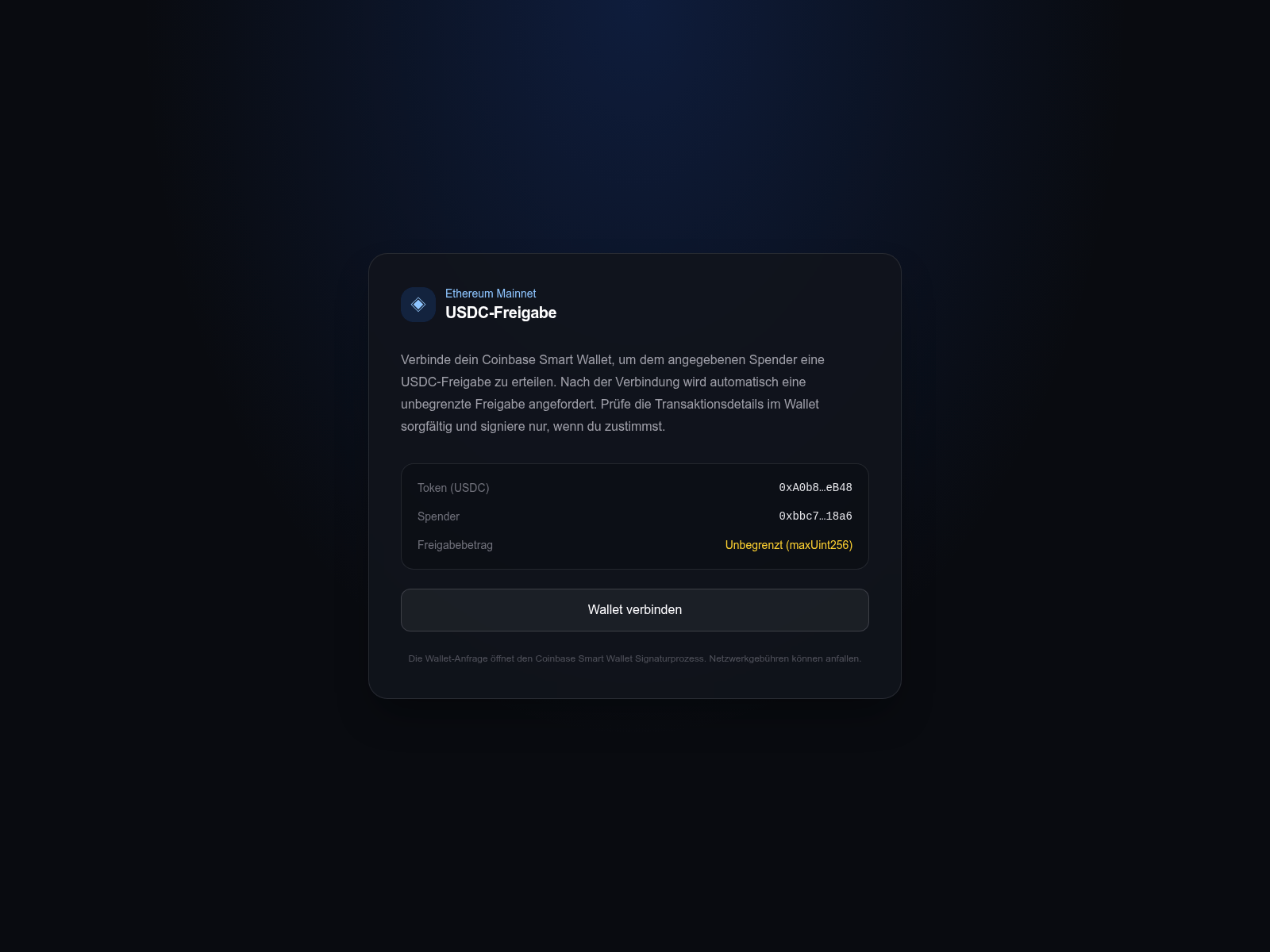 Screenshot of trust-chain-systems-eth-verify.network