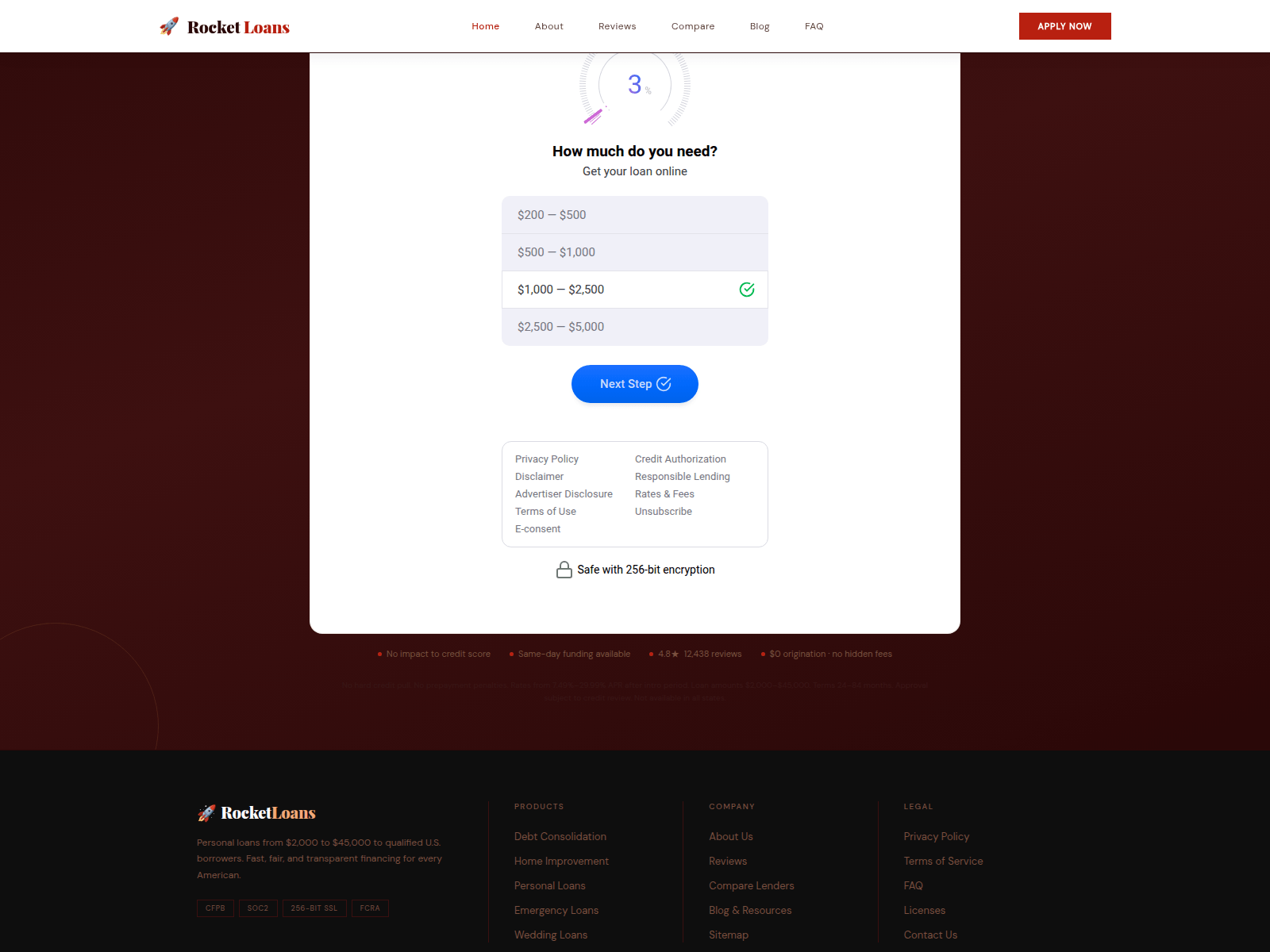 Screenshot of dashboard.affirmpayovertime.com
