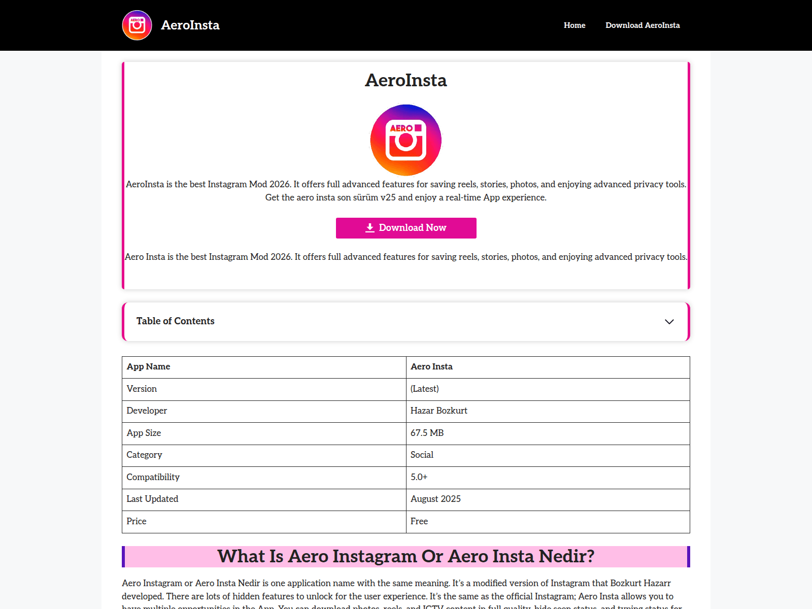 Screenshot of aeroinsta.net.co