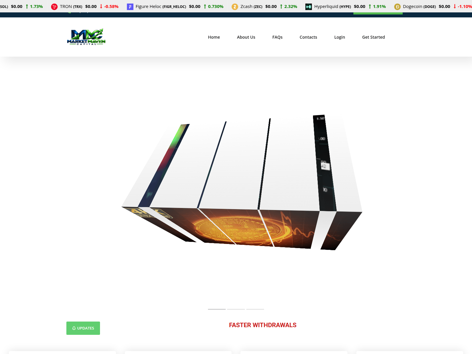 Screenshot of marketmavencapital.com