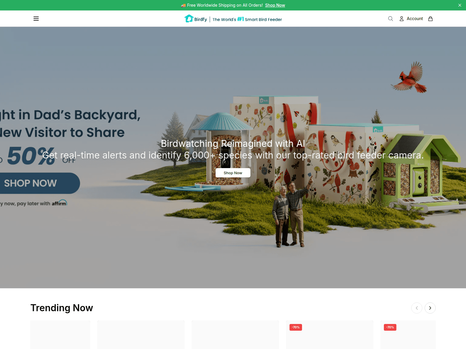Screenshot of bfypets.shop