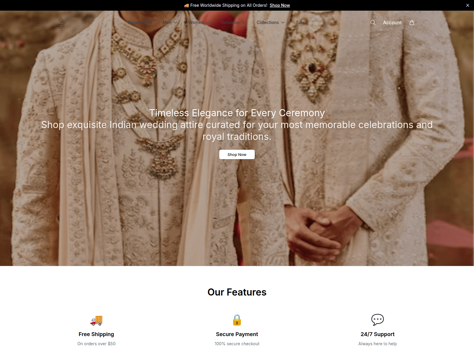 のスクリーンショット bhasinbrothersdirect.shop