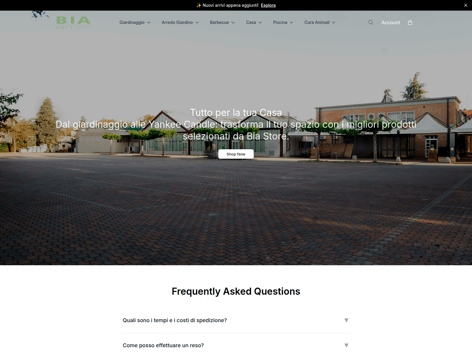 Screenshot of biastoreonline.shop