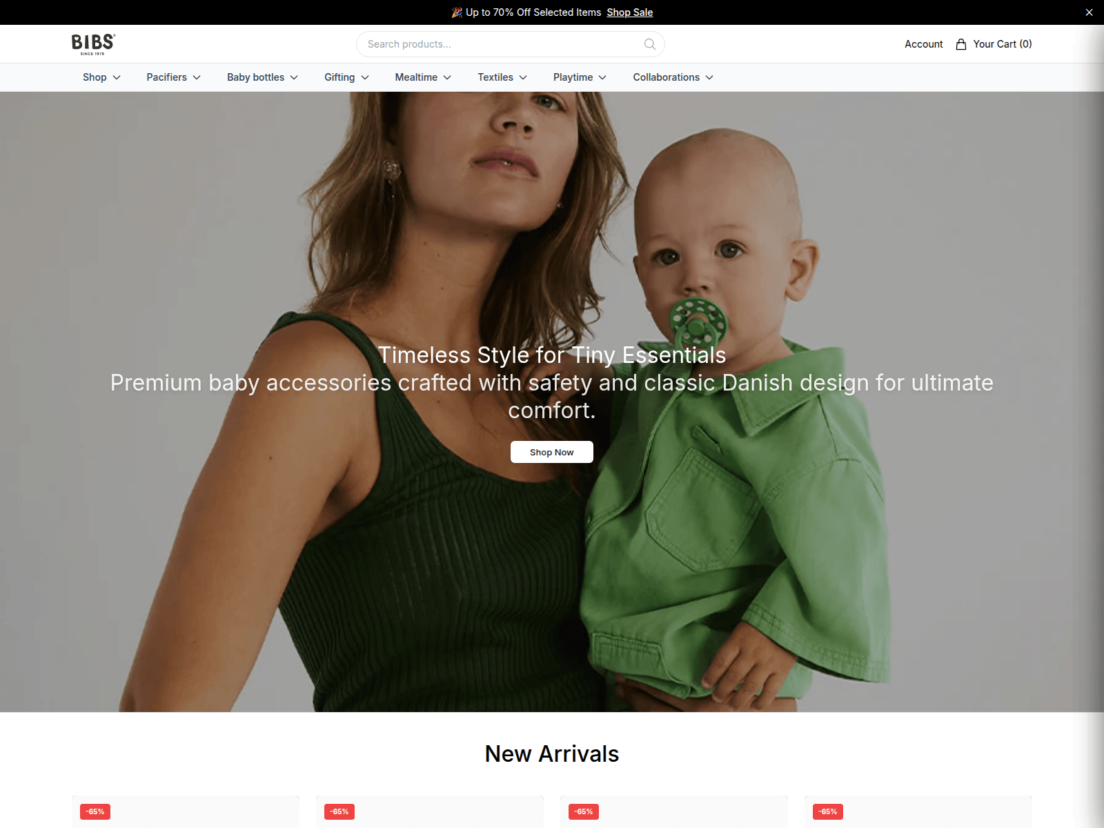 Screenshot of bibshq.shop