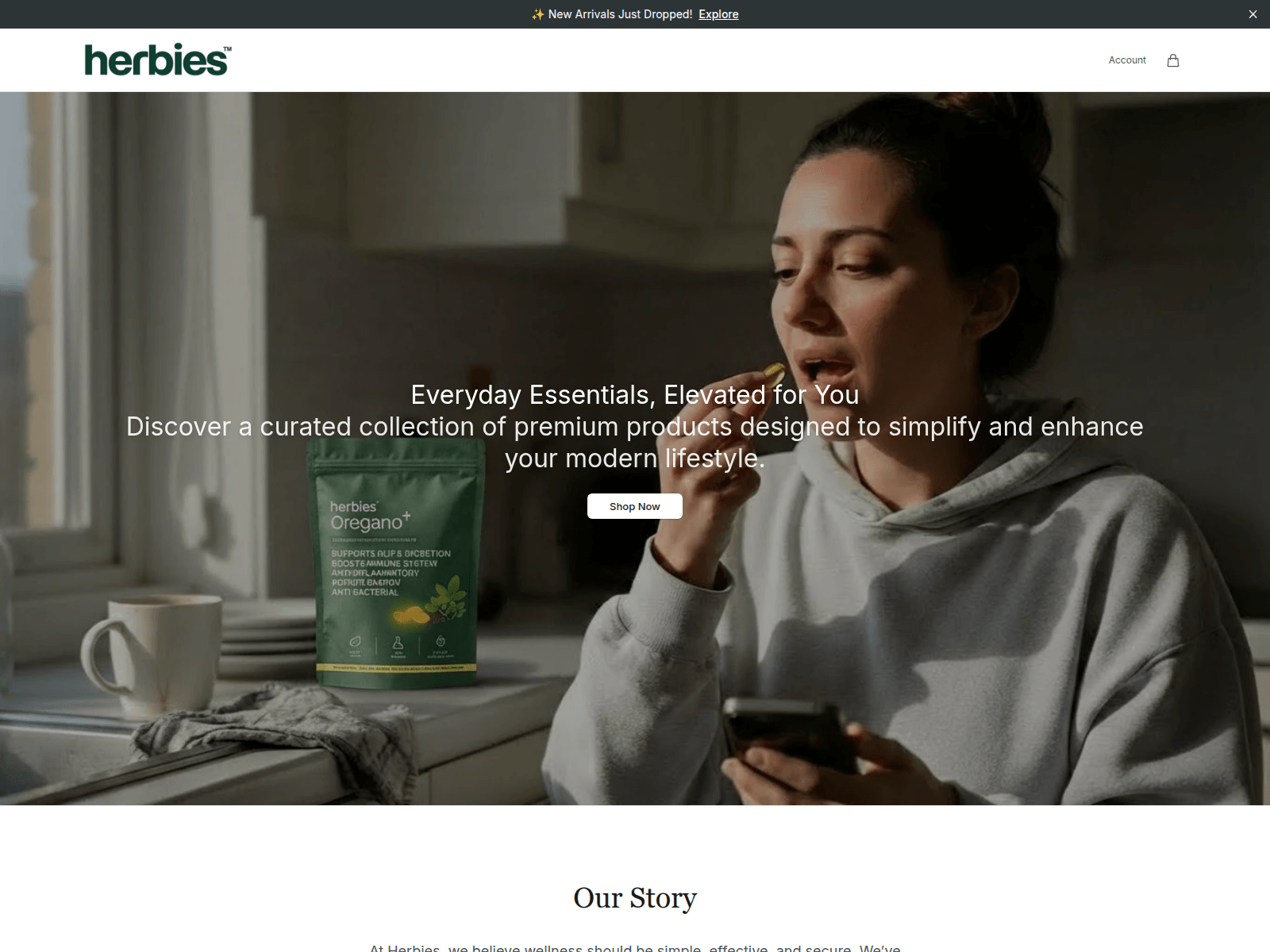 Screenshot of biesly.shop