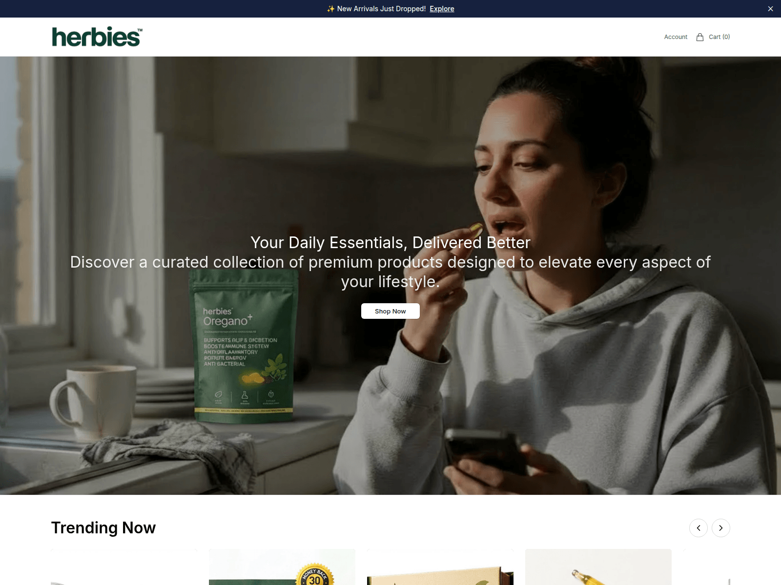 Screenshot of biesway.shop