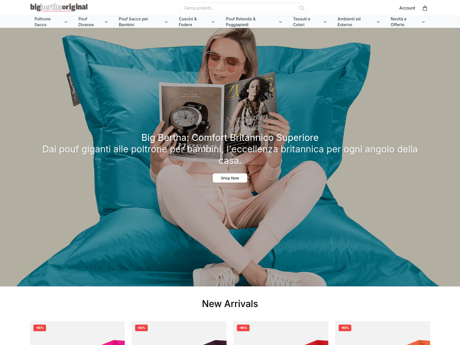 Screenshot of bigberthaoriginalstudio.shop