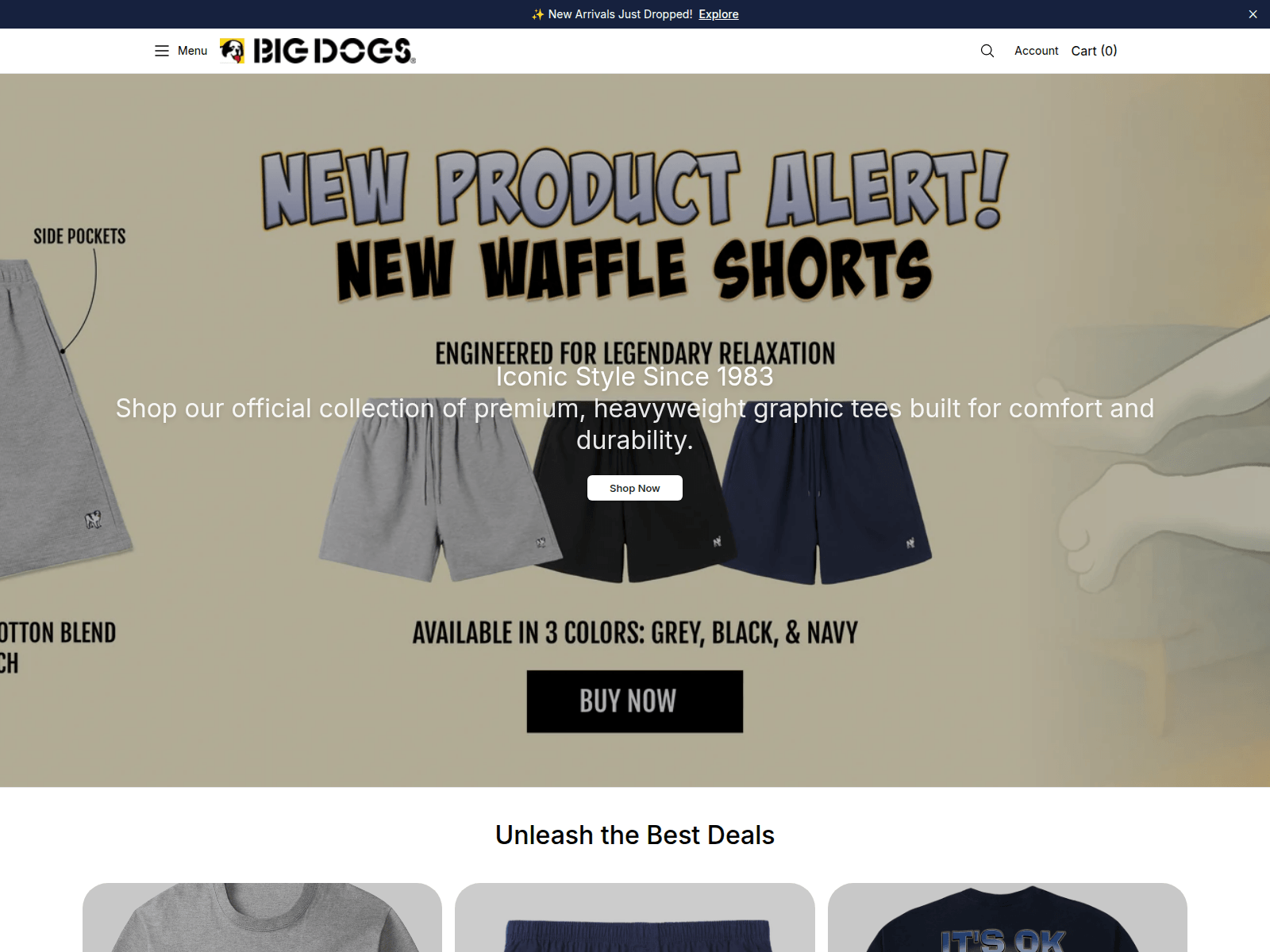 Screenshot of bigdogsstyle.shop