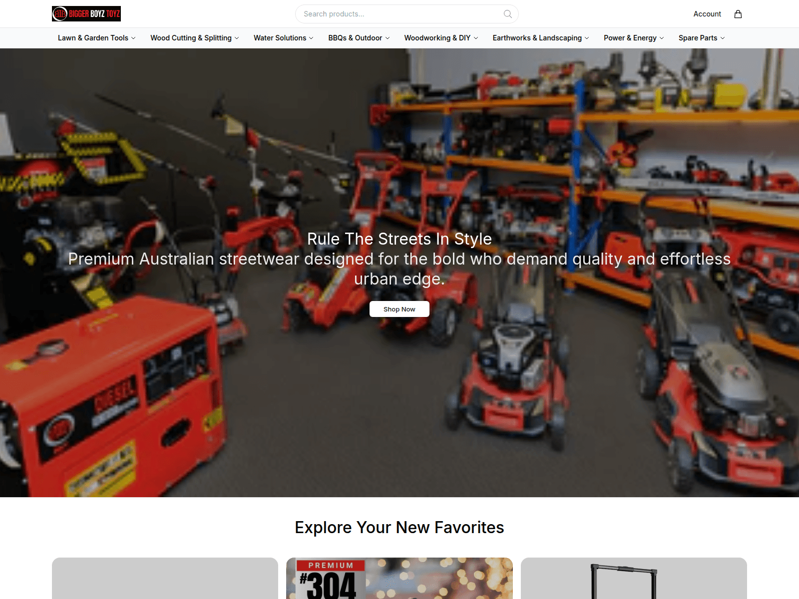 Screenshot of biggerboyztoyzdirect.shop