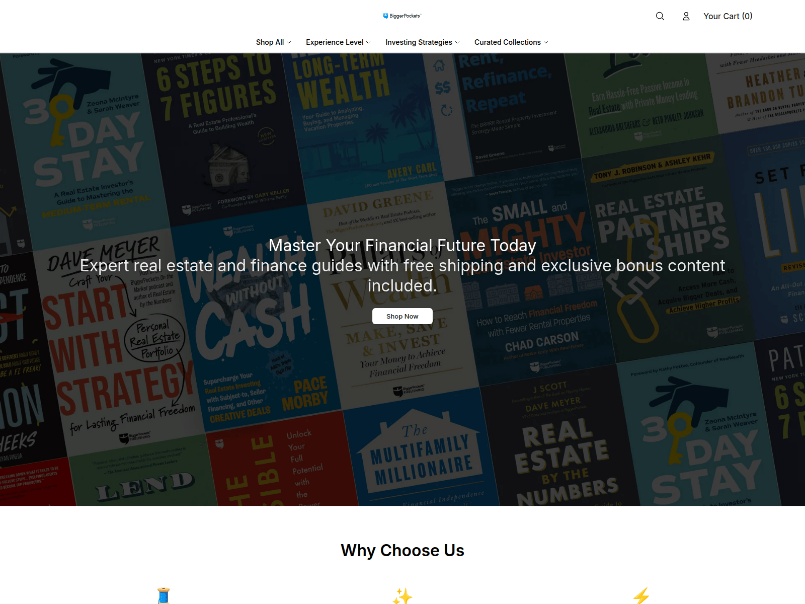 Screenshot of biggerpocketsmarket.shop