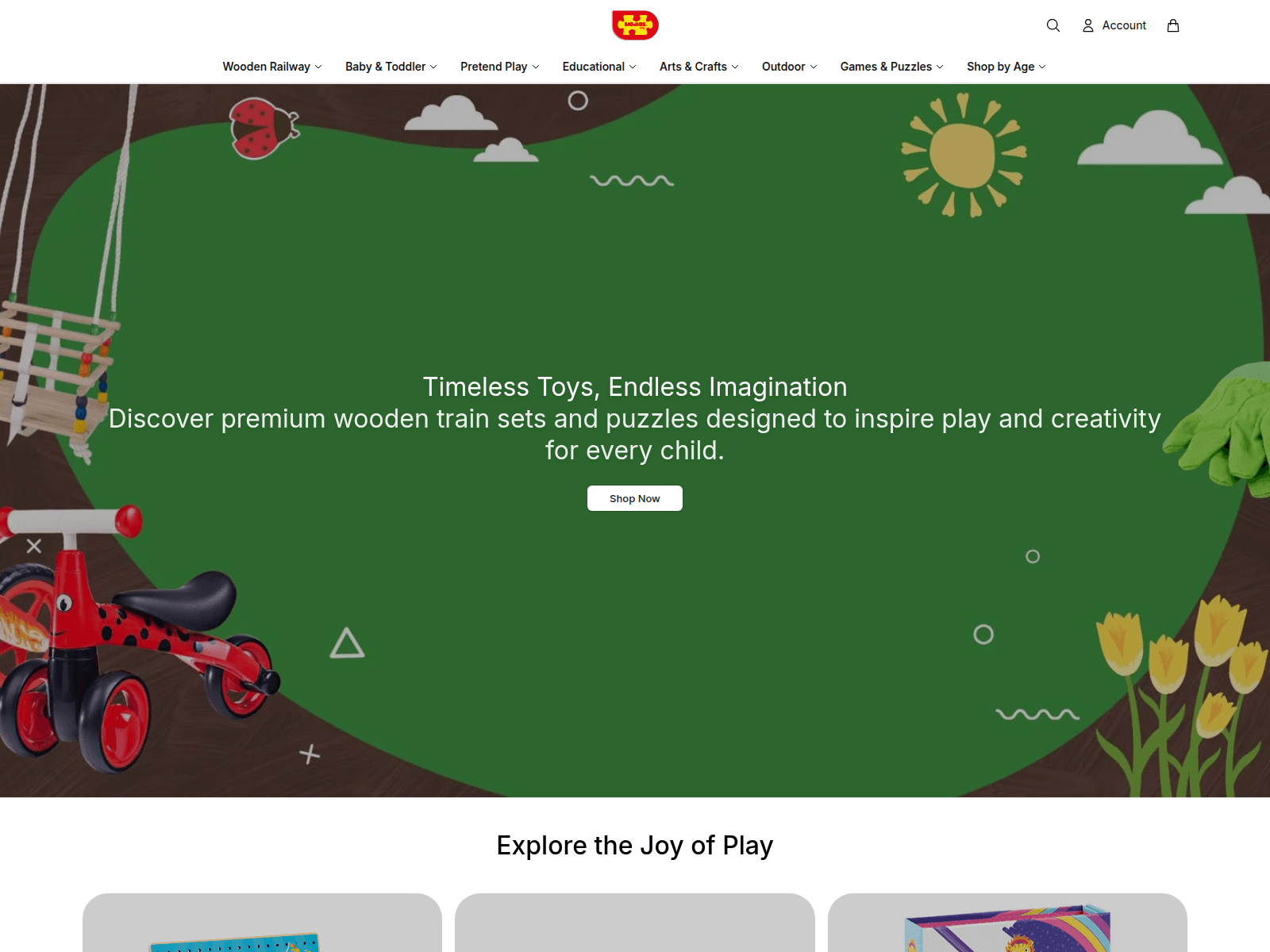 Screenshot of bigjigstoysworld.shop
