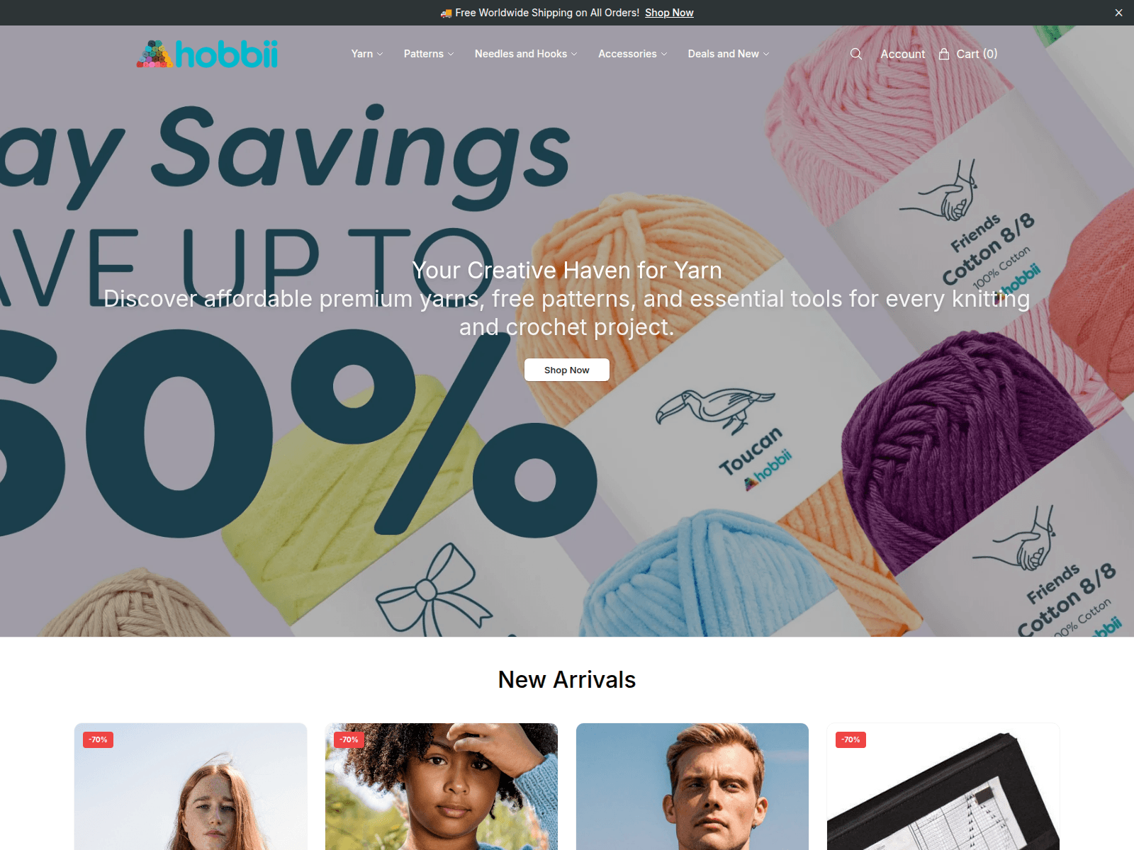 Screenshot of biihaven.shop