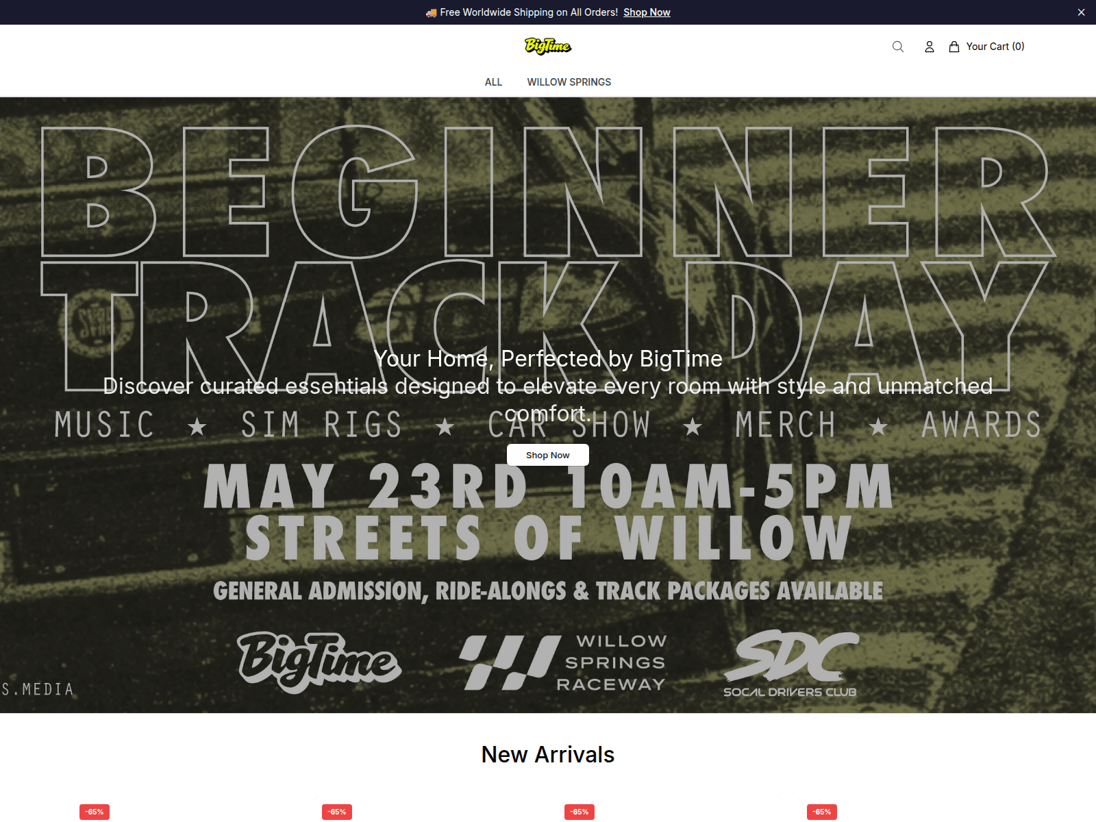 Screenshot of bigtimebigtimemarket.shop