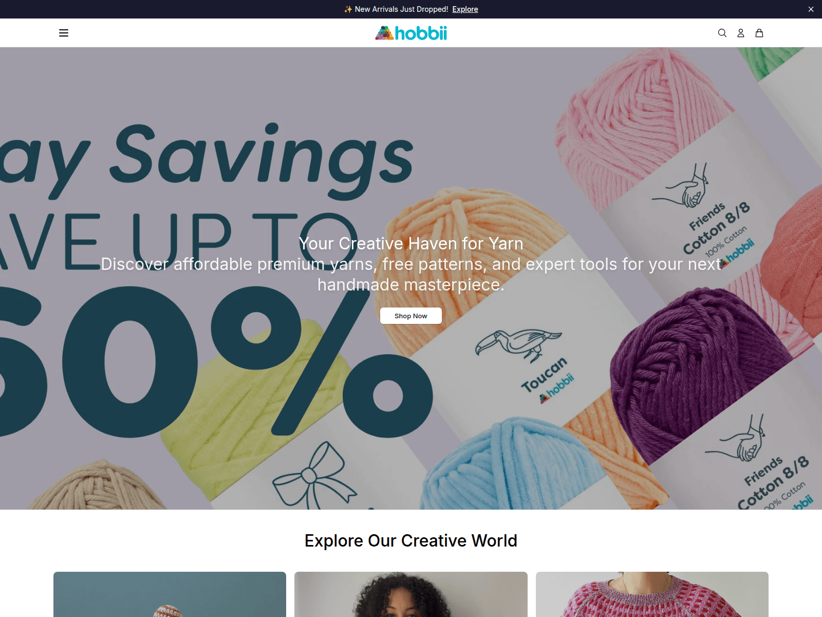 Screenshot of biiloom.shop