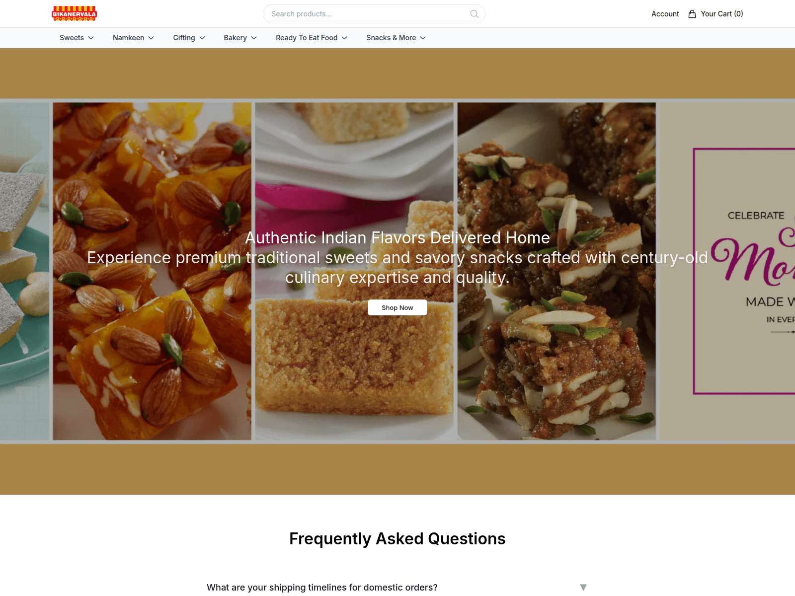 Screenshot of bikanervalaonline.shop