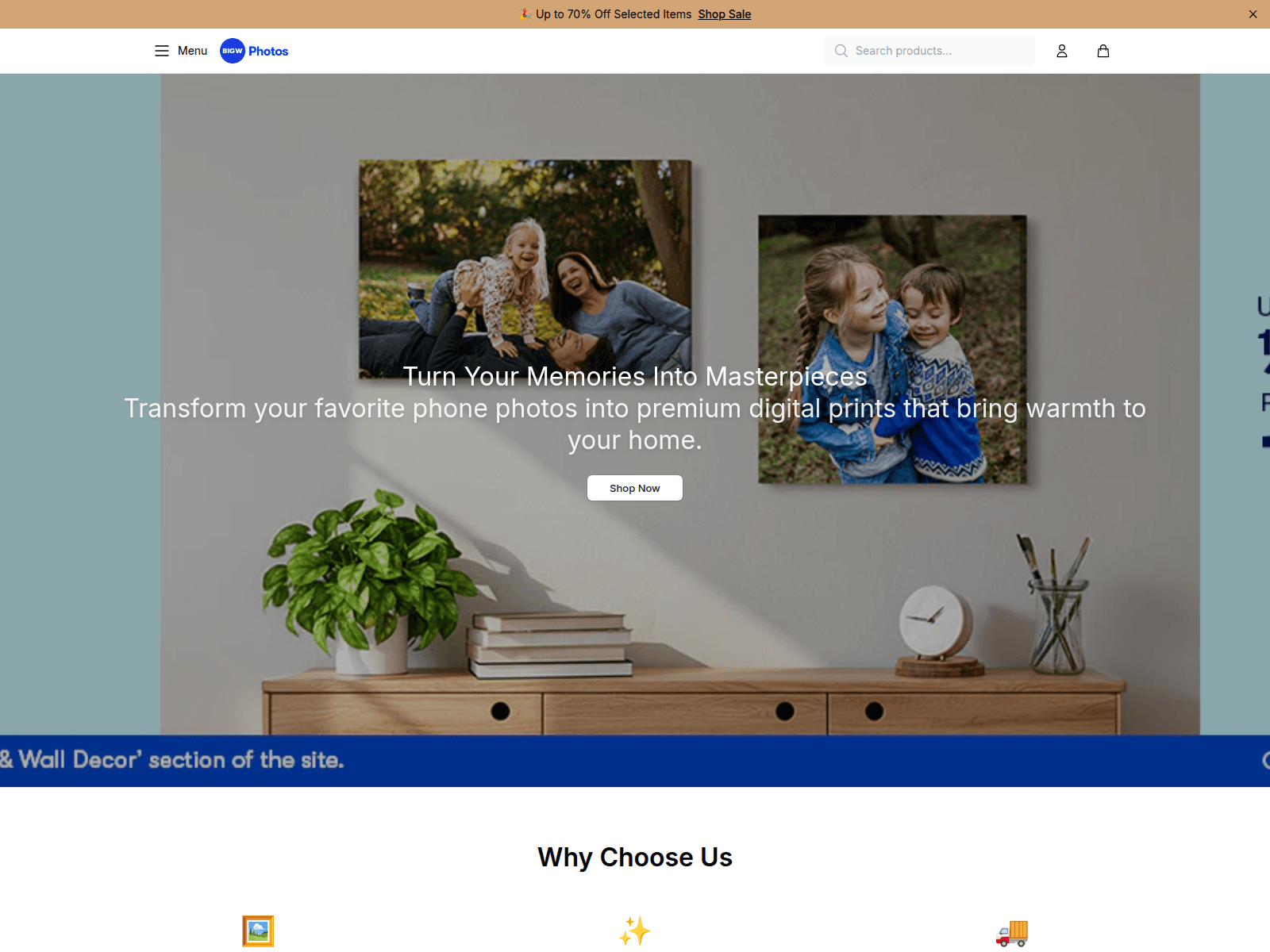 Screenshot of bigwphotoshq.shop