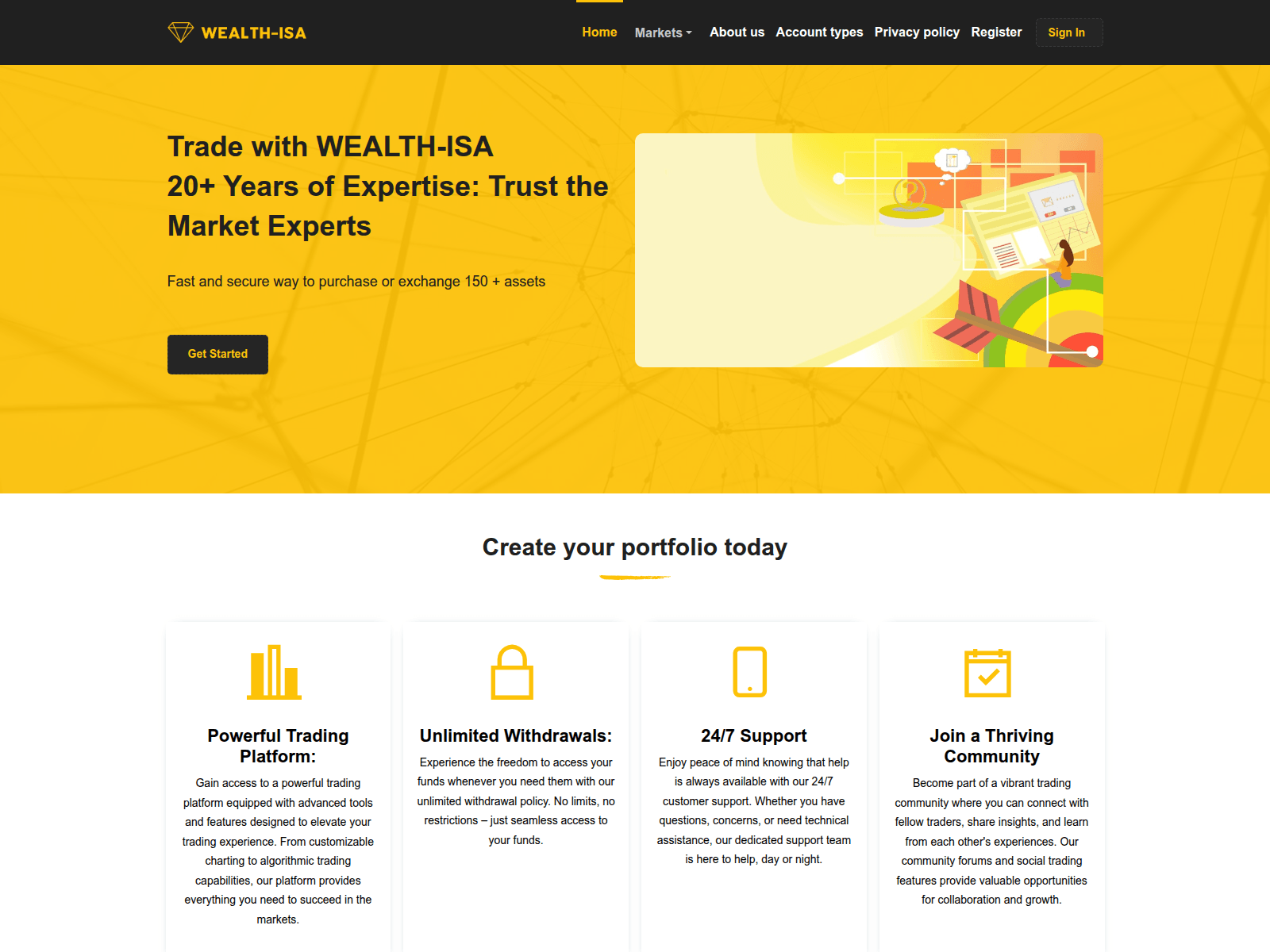 Screenshot of wealth-isa.co