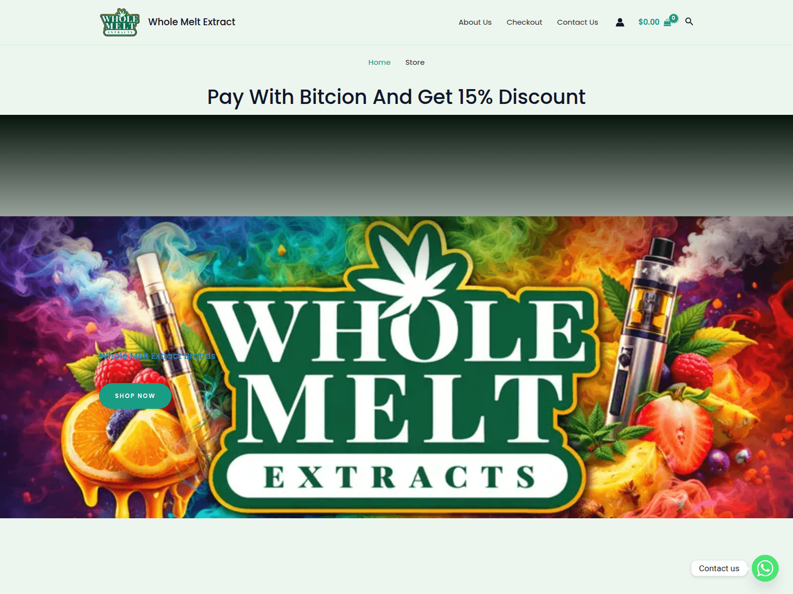 Screenshot of wholemeltextractbrands.com