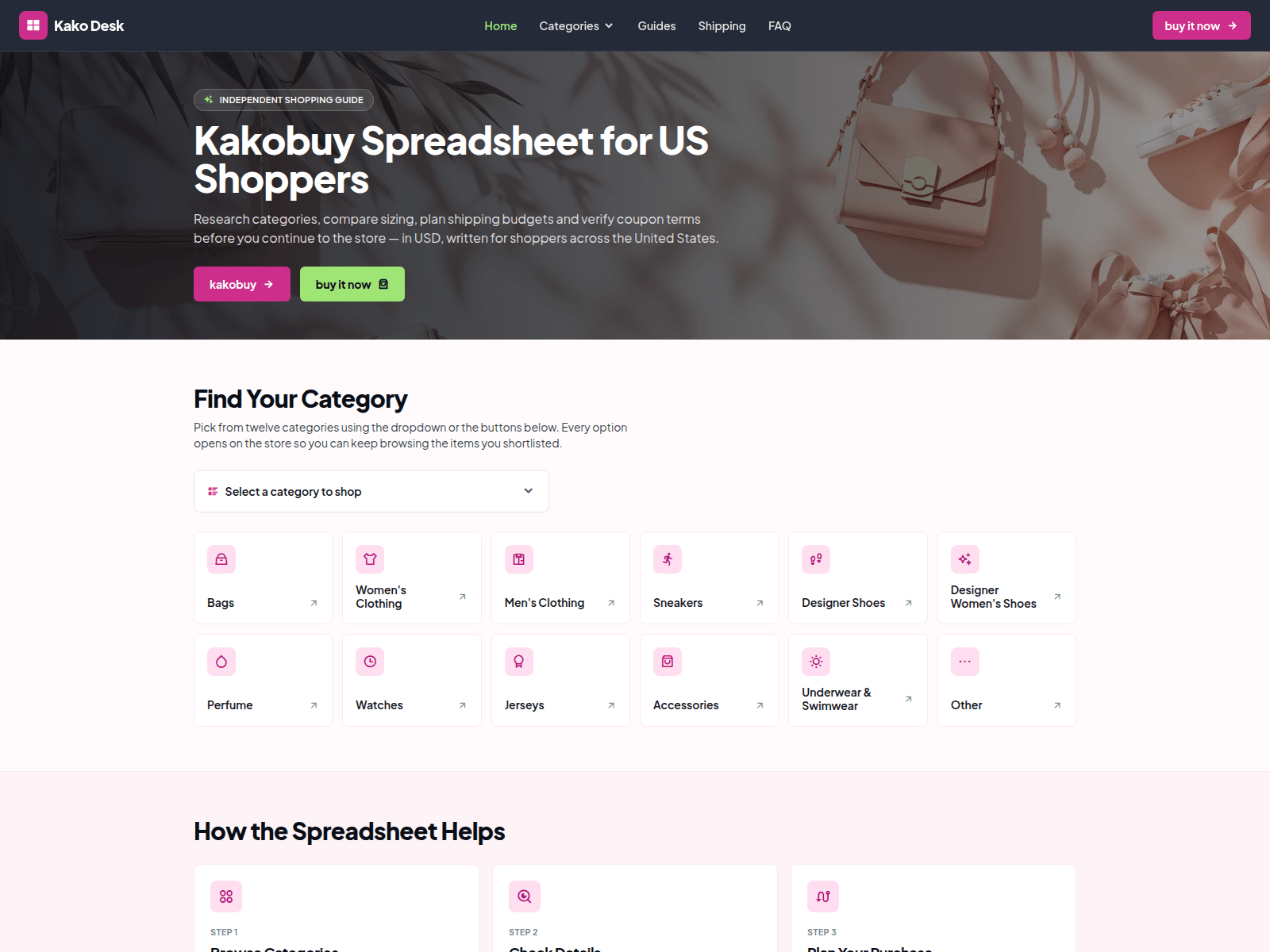 Screenshot of kako-sheets.beauty