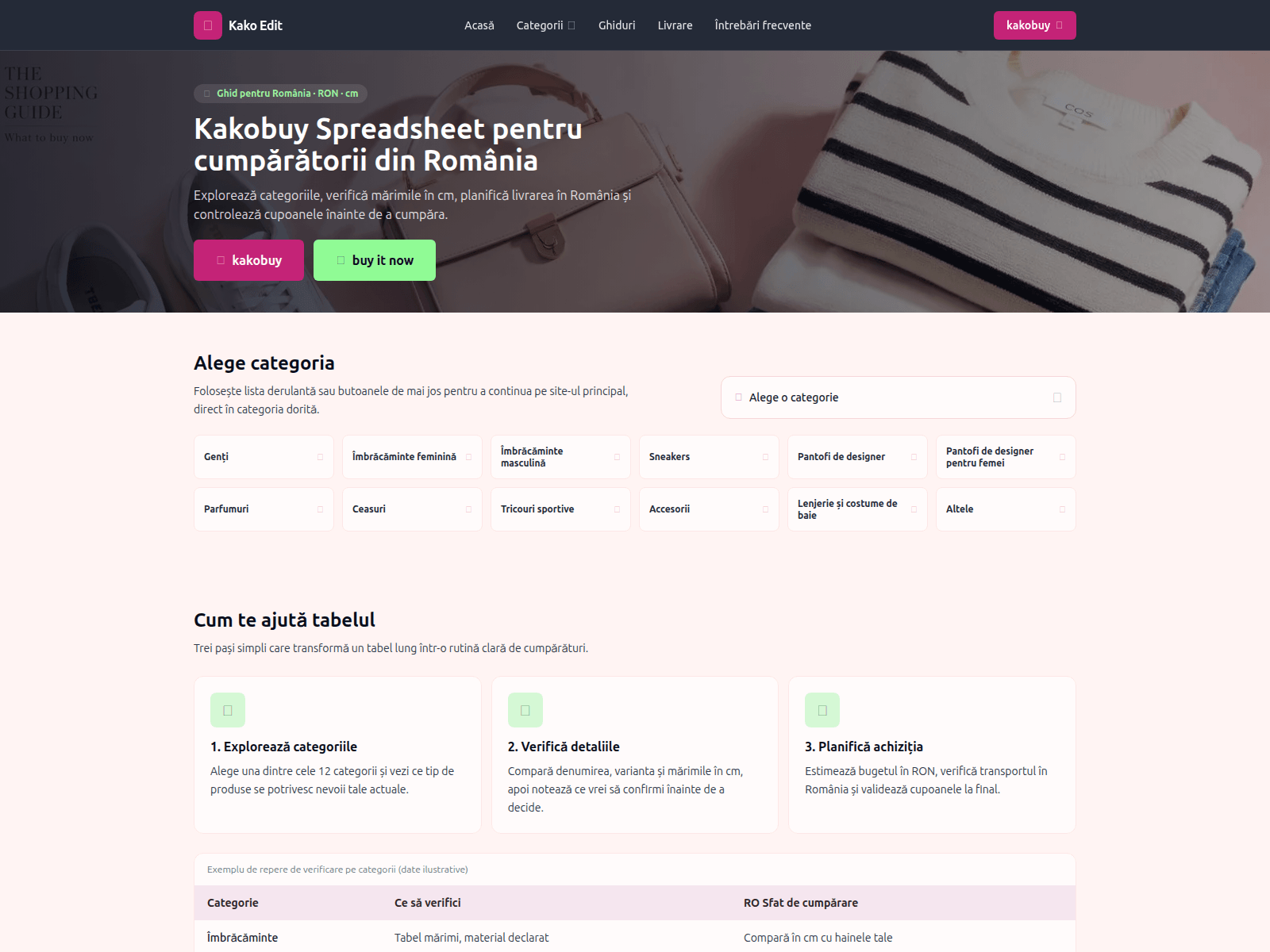 Screenshot of kako-sheets.lifestyle