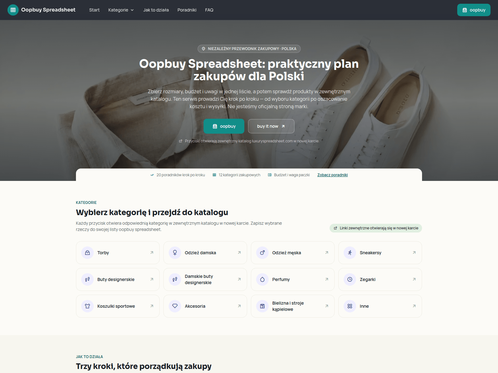 Screenshot of oopbuy-spreadsheets.rest