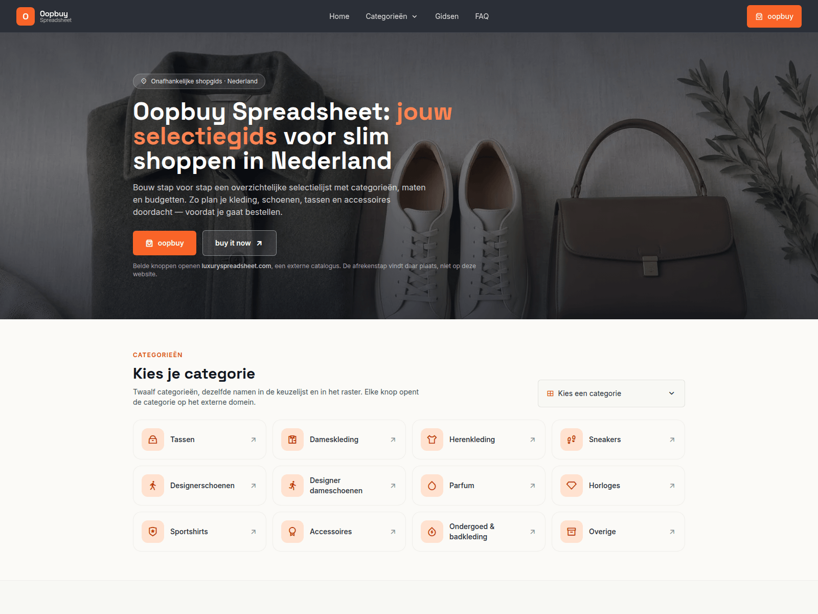 Screenshot of oopbuy-spreadsheets.lat