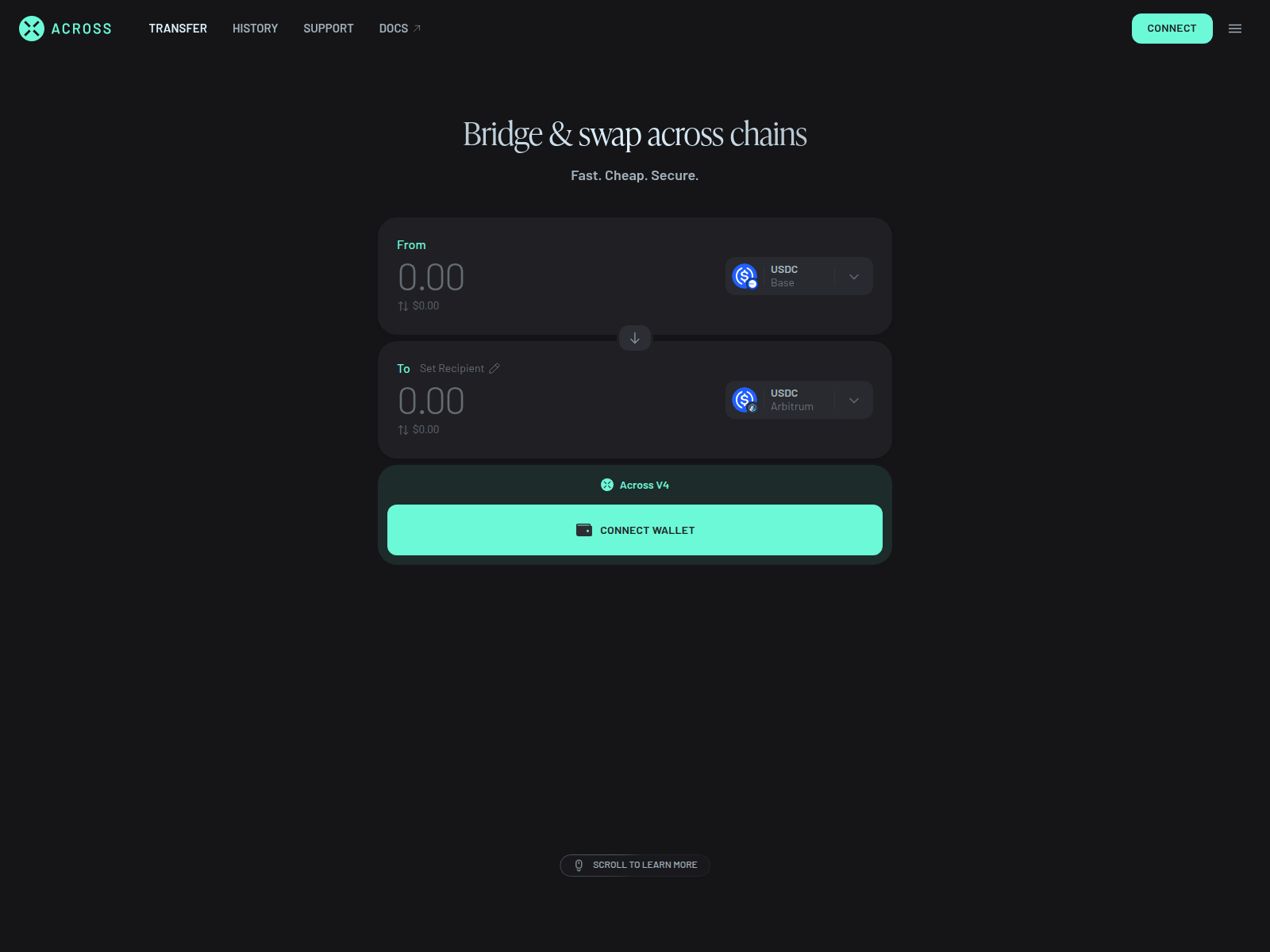 Screenshot of w-across.cam