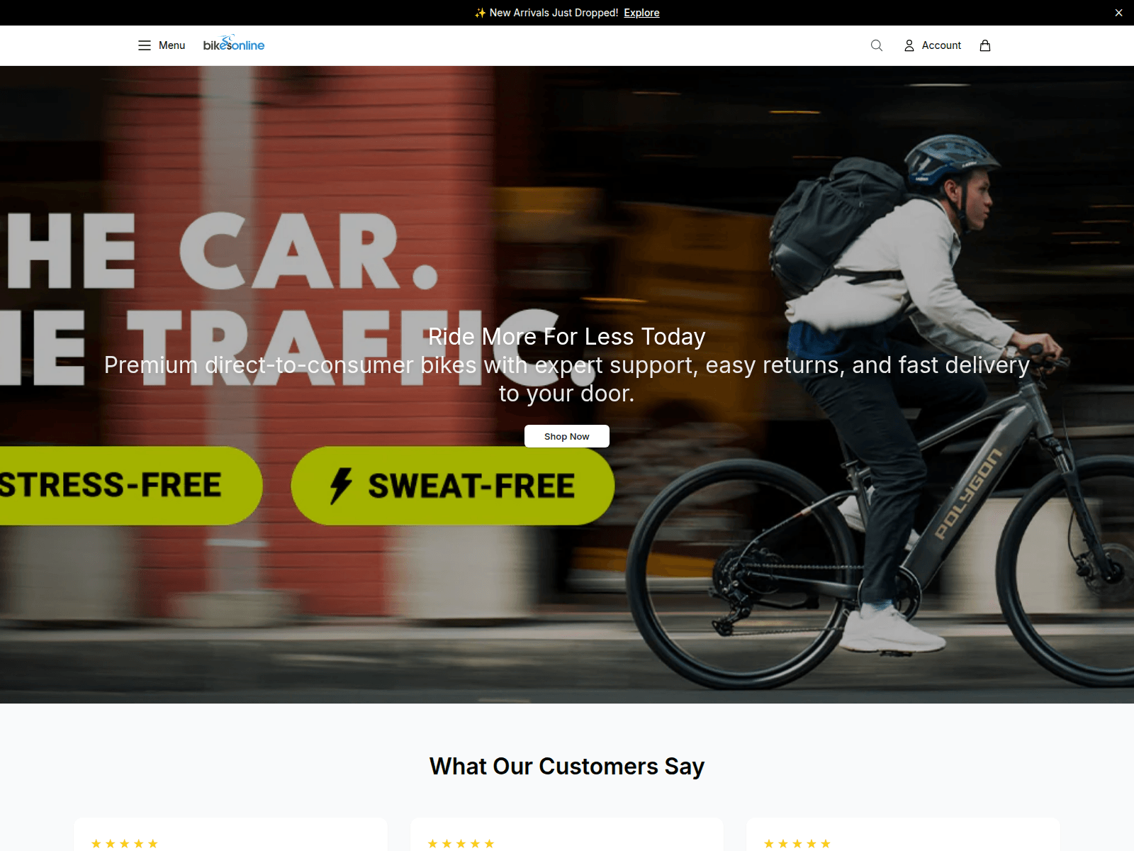 Screenshot of bikos.shop