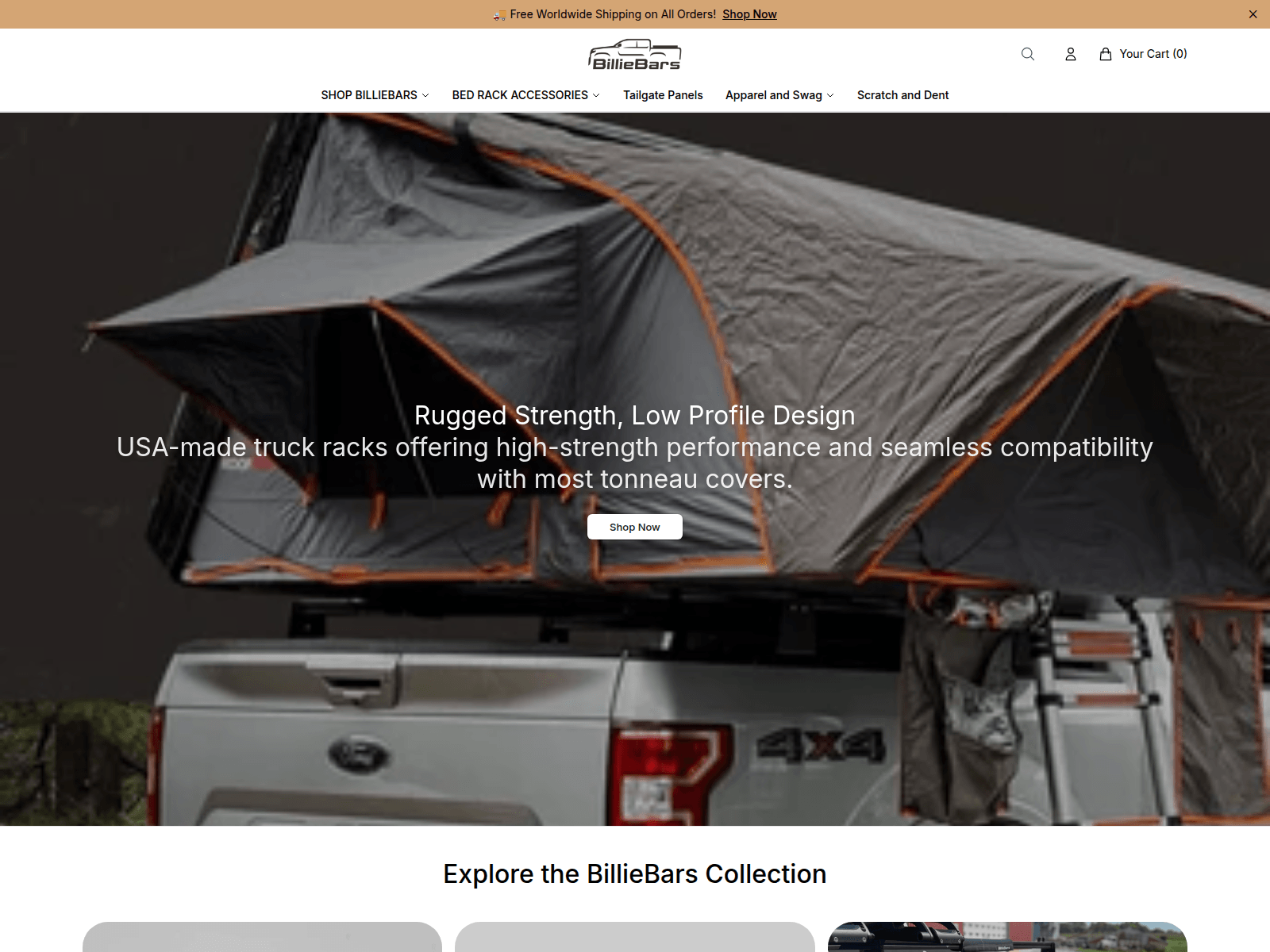 Screenshot of billiebarsauto.shop