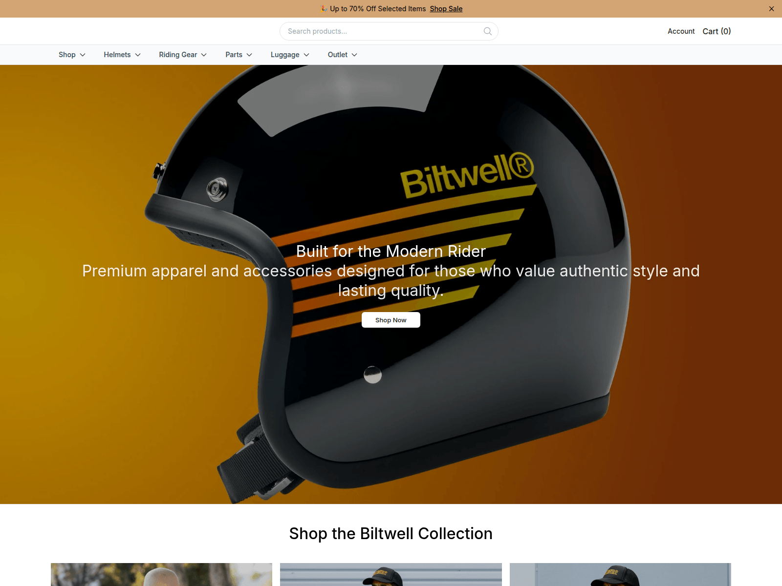 Screenshot of biltwellauto.shop