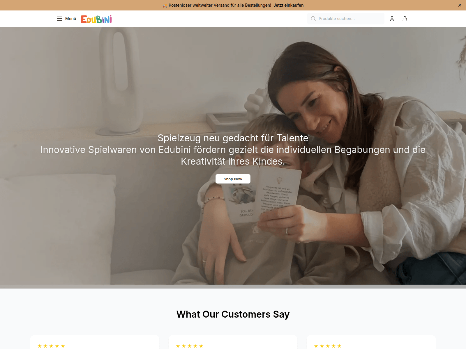 Screenshot of binilearn.shop
